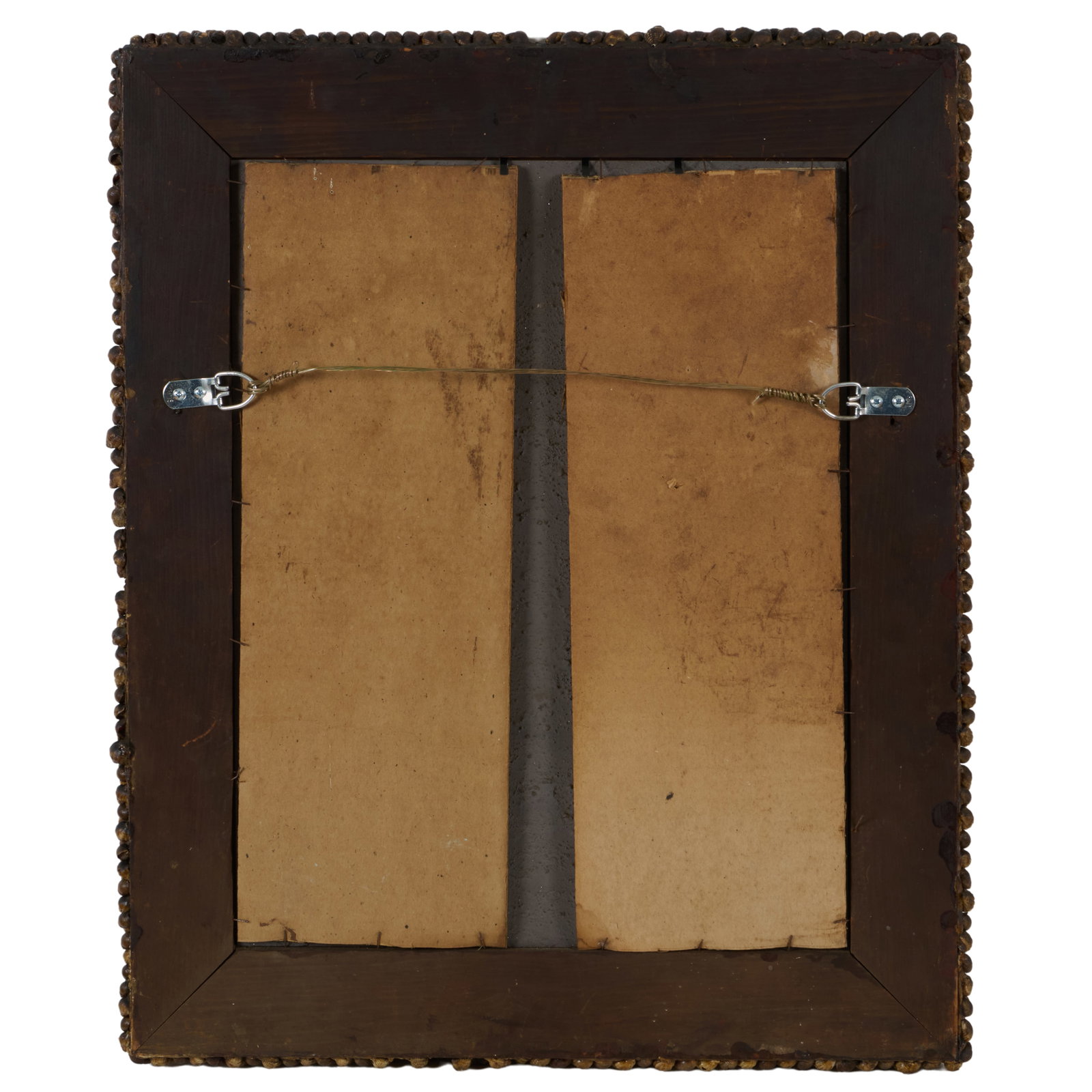Bark Frame and a Shell Encrusted Mirror - 7