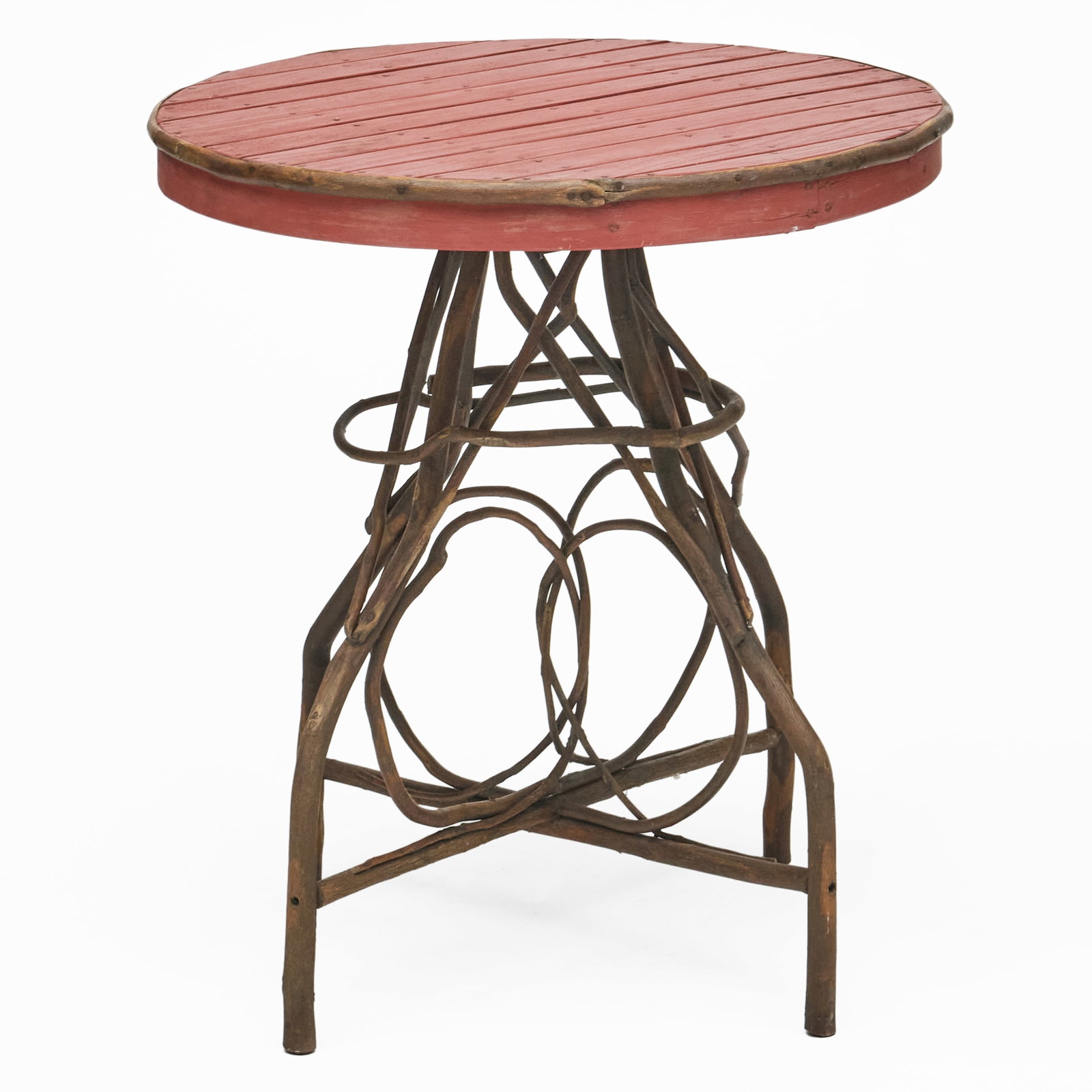 American Rustic and Painted Twig Table - 2