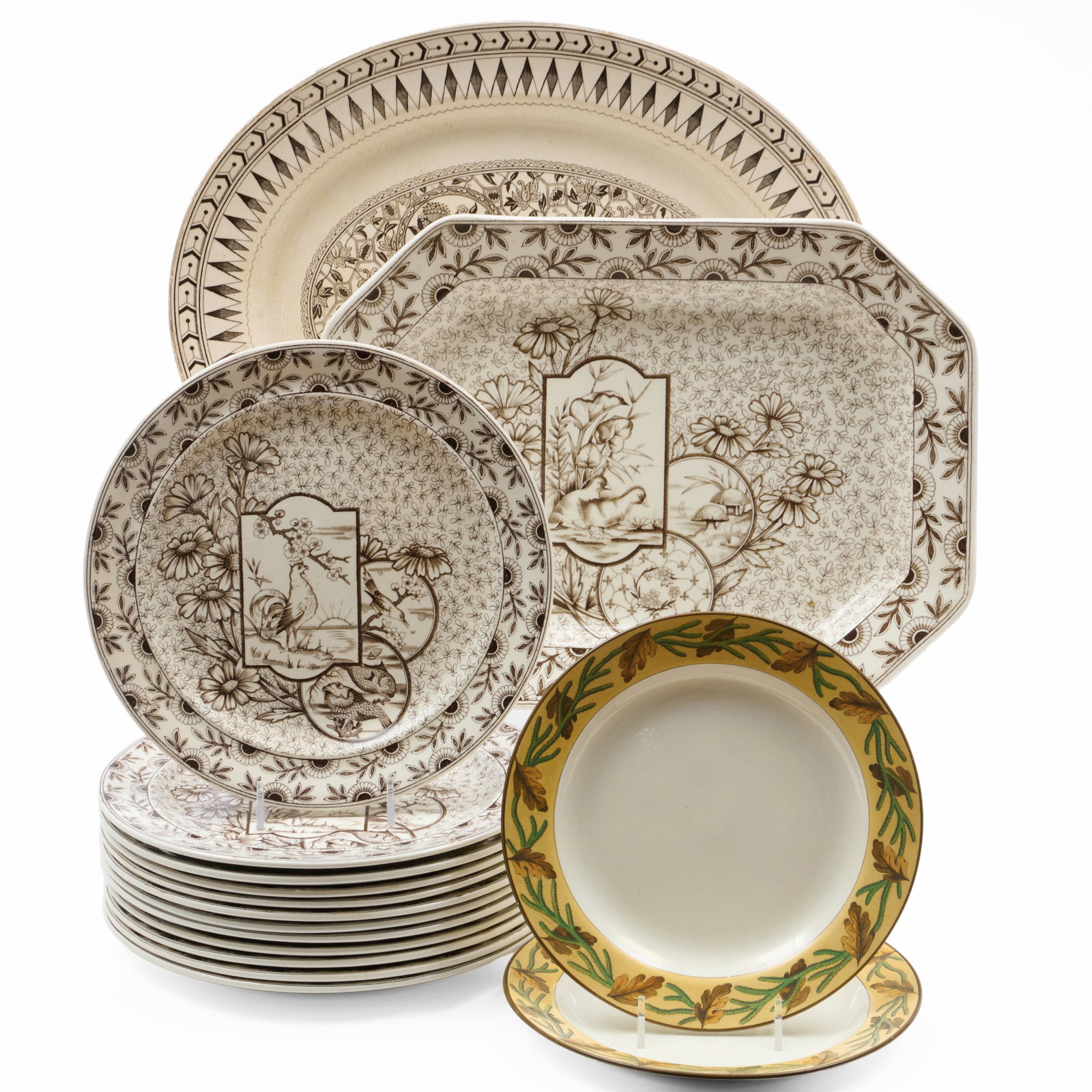 Victorian Aesthetic Movement Transfer Printed Wares (1 of 20)