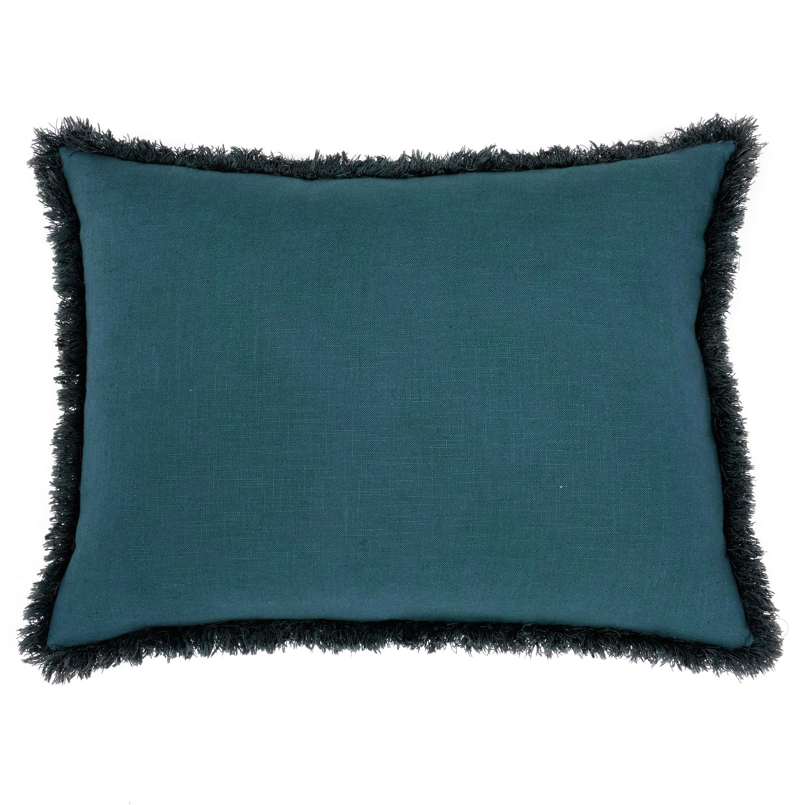Three Glazed Linen Pillows - 3