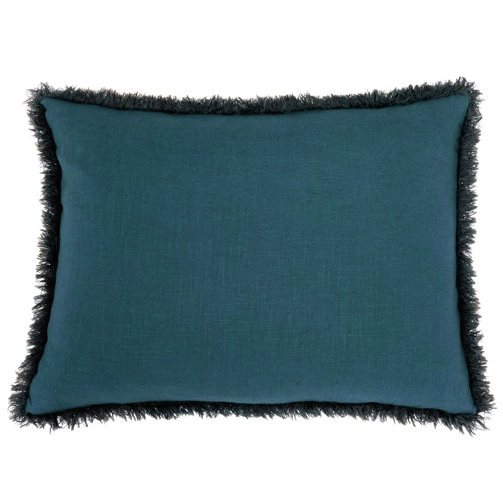 Three Glazed Linen Pillows - 7