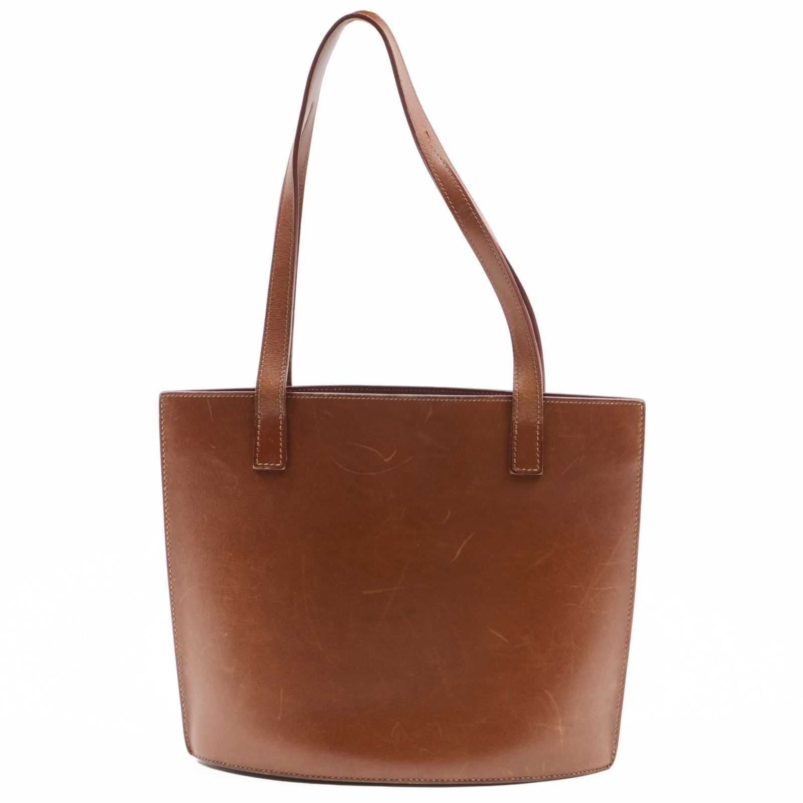 Hermes Brown Leather Bag - 3