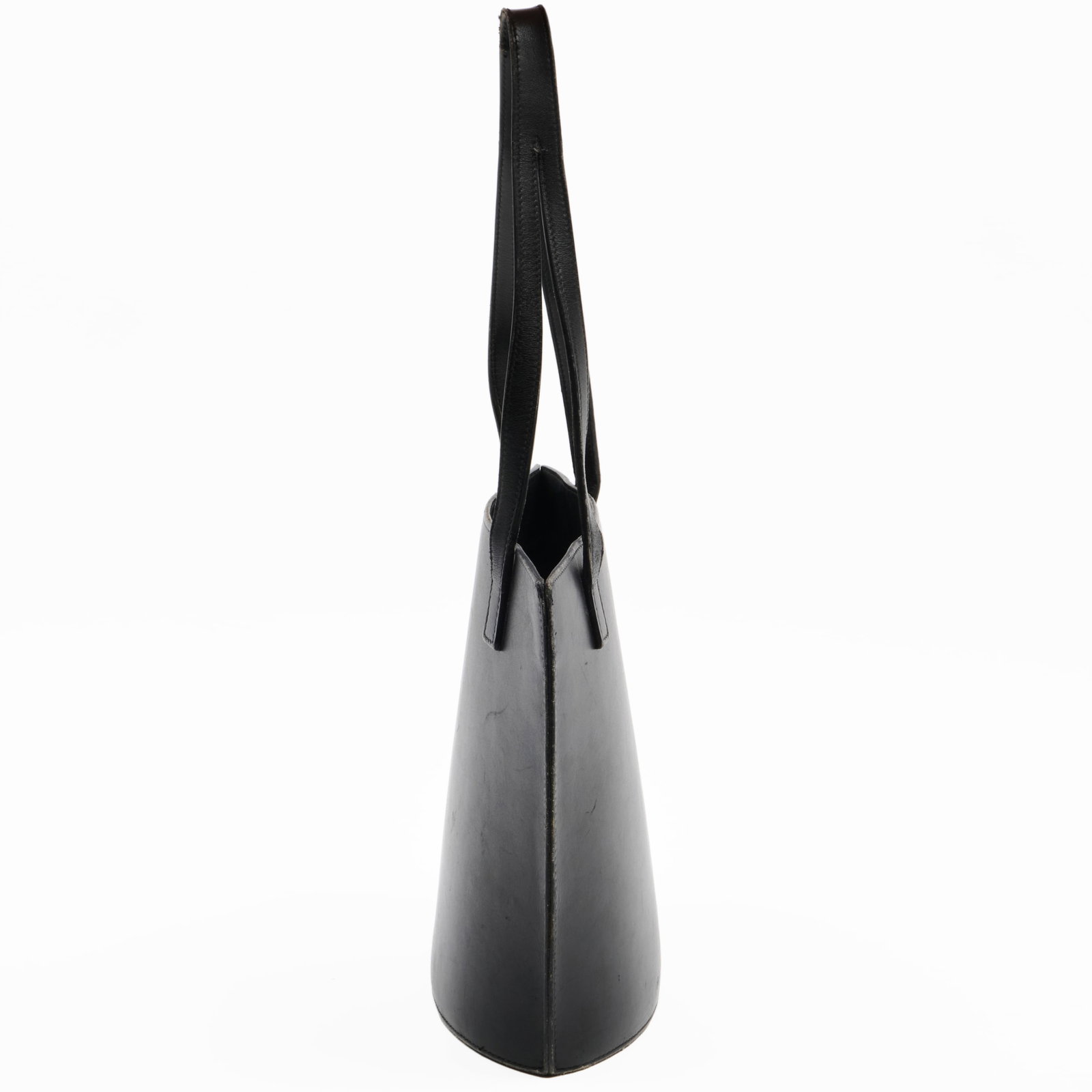 Hermes Black Leather Bag - 4
