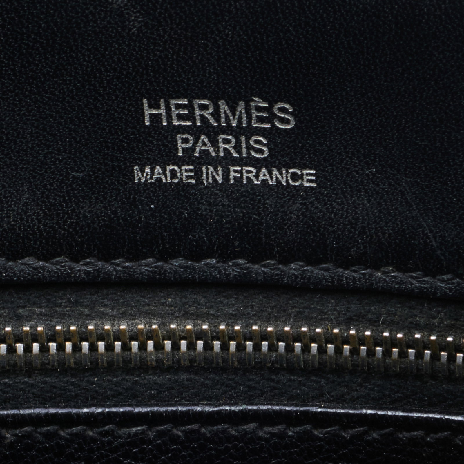 Hermes Black Leather Bag - 5