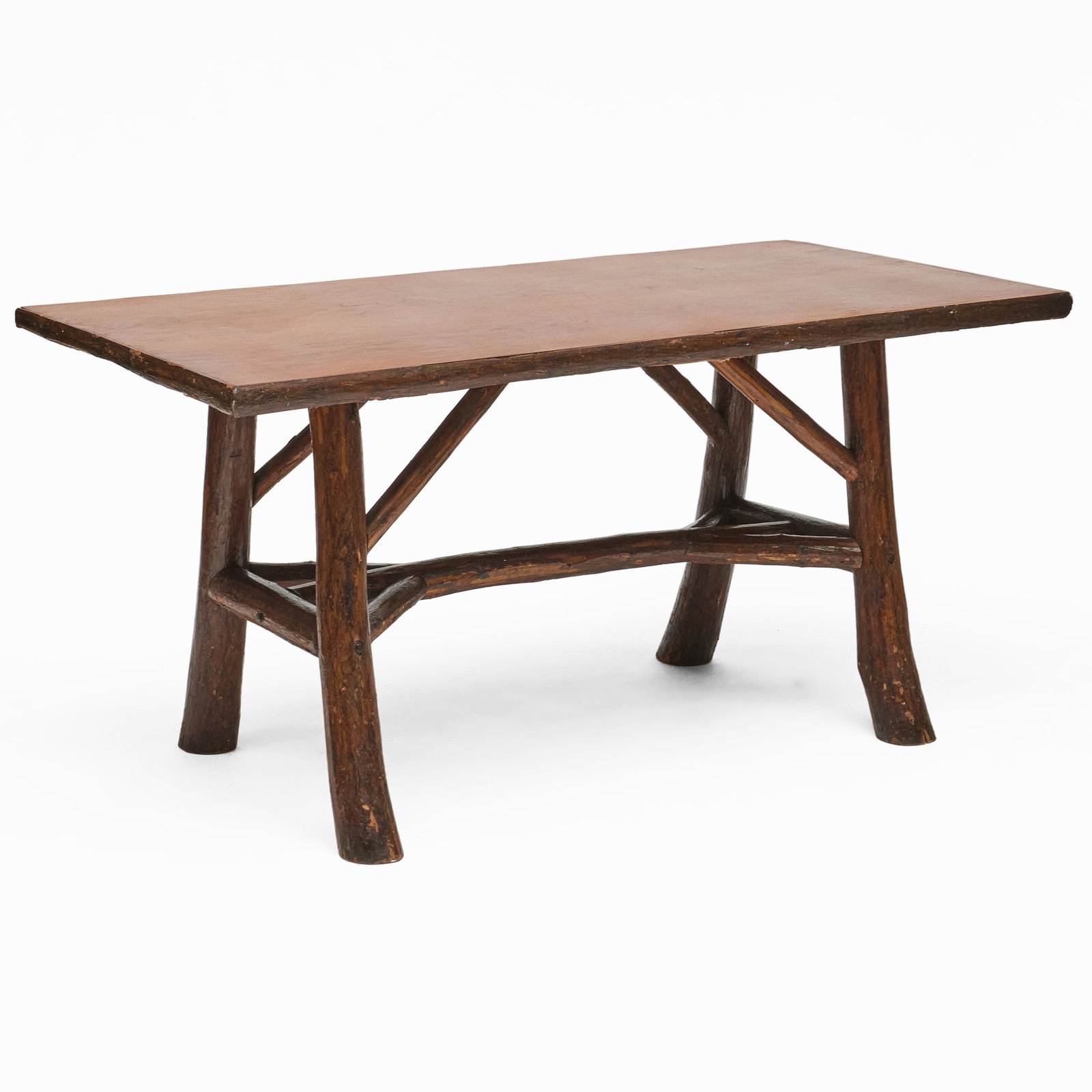 American Rustic Pine Rectangular Table (1 of 7)