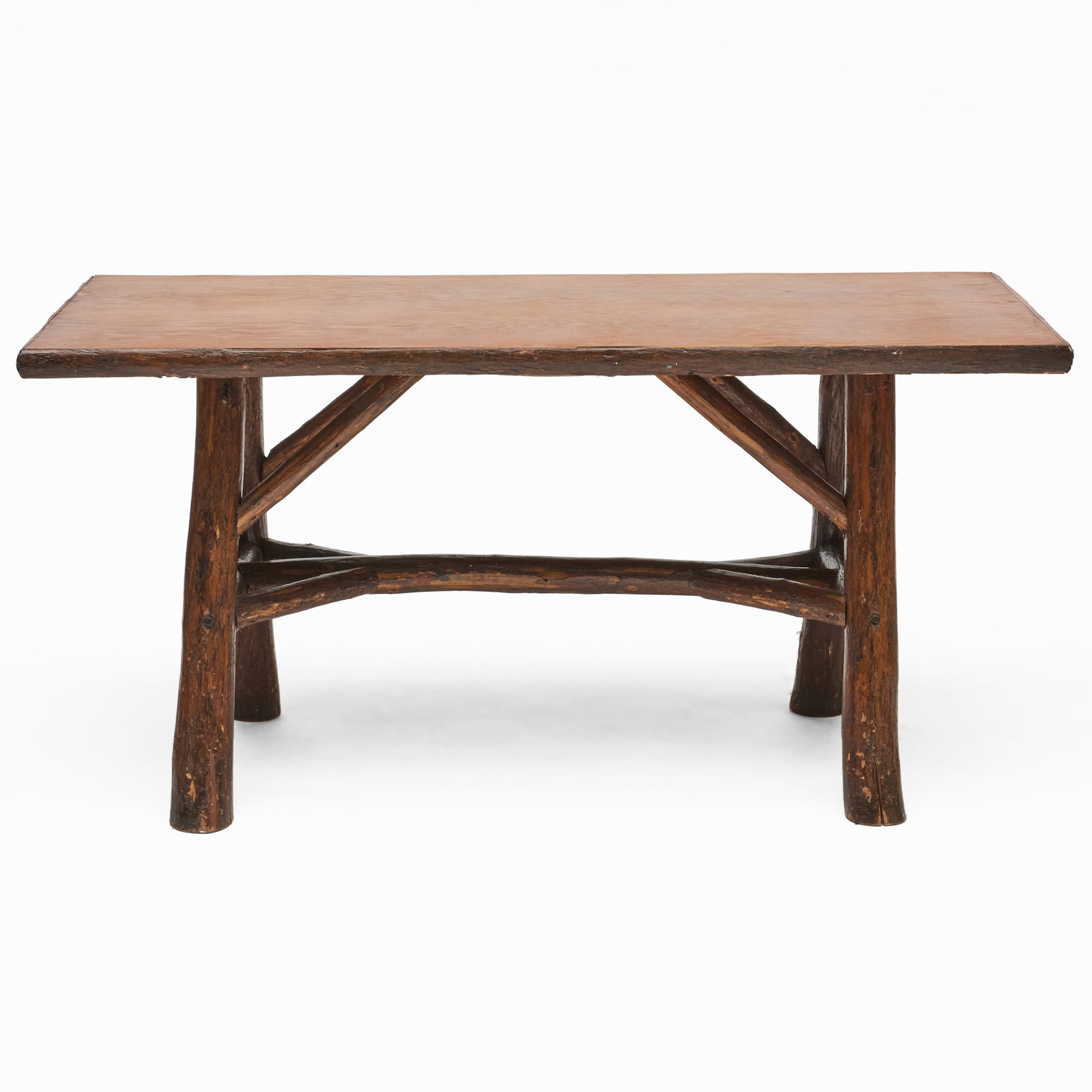 American Rustic Pine Rectangular Table - 2