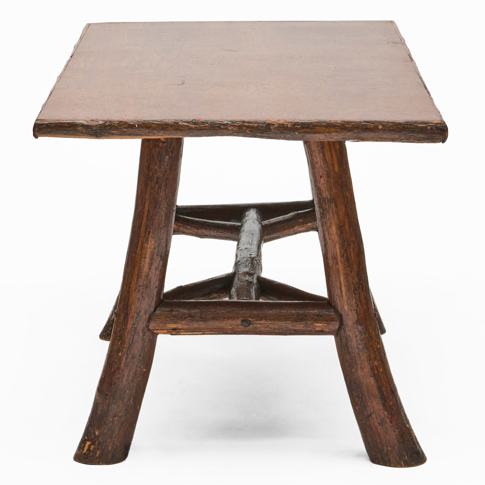 American Rustic Pine Rectangular Table - 5