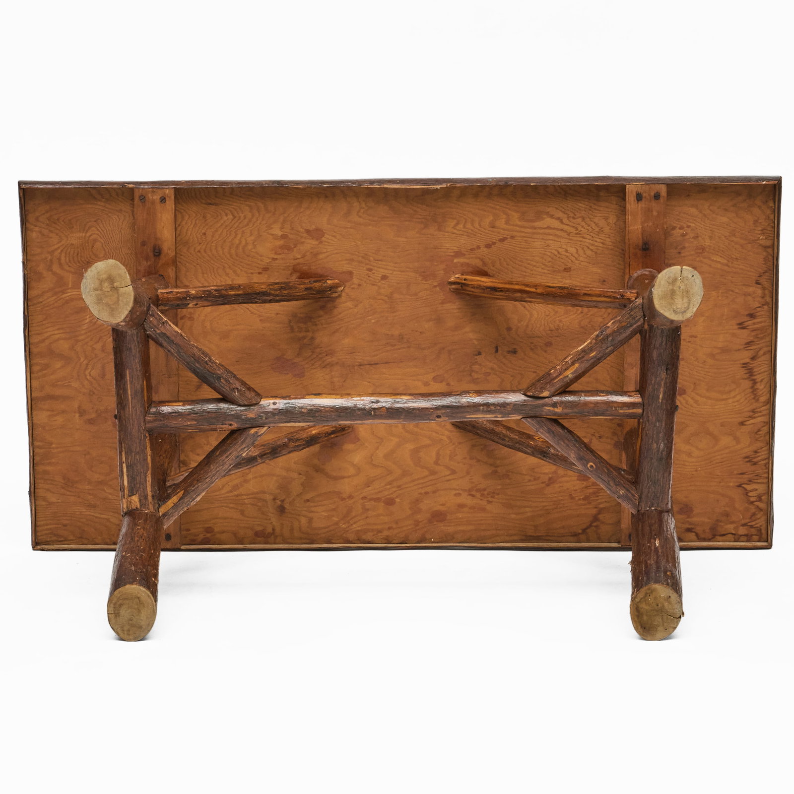 American Rustic Pine Rectangular Table - 7