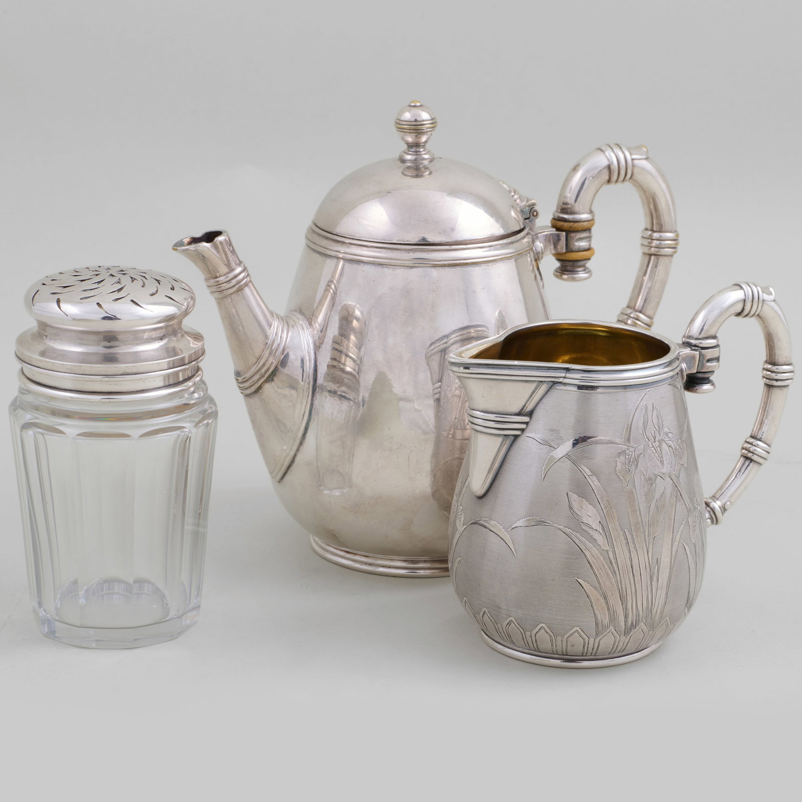 Three Christofle Silver Plate Teawares (1 of 17)
