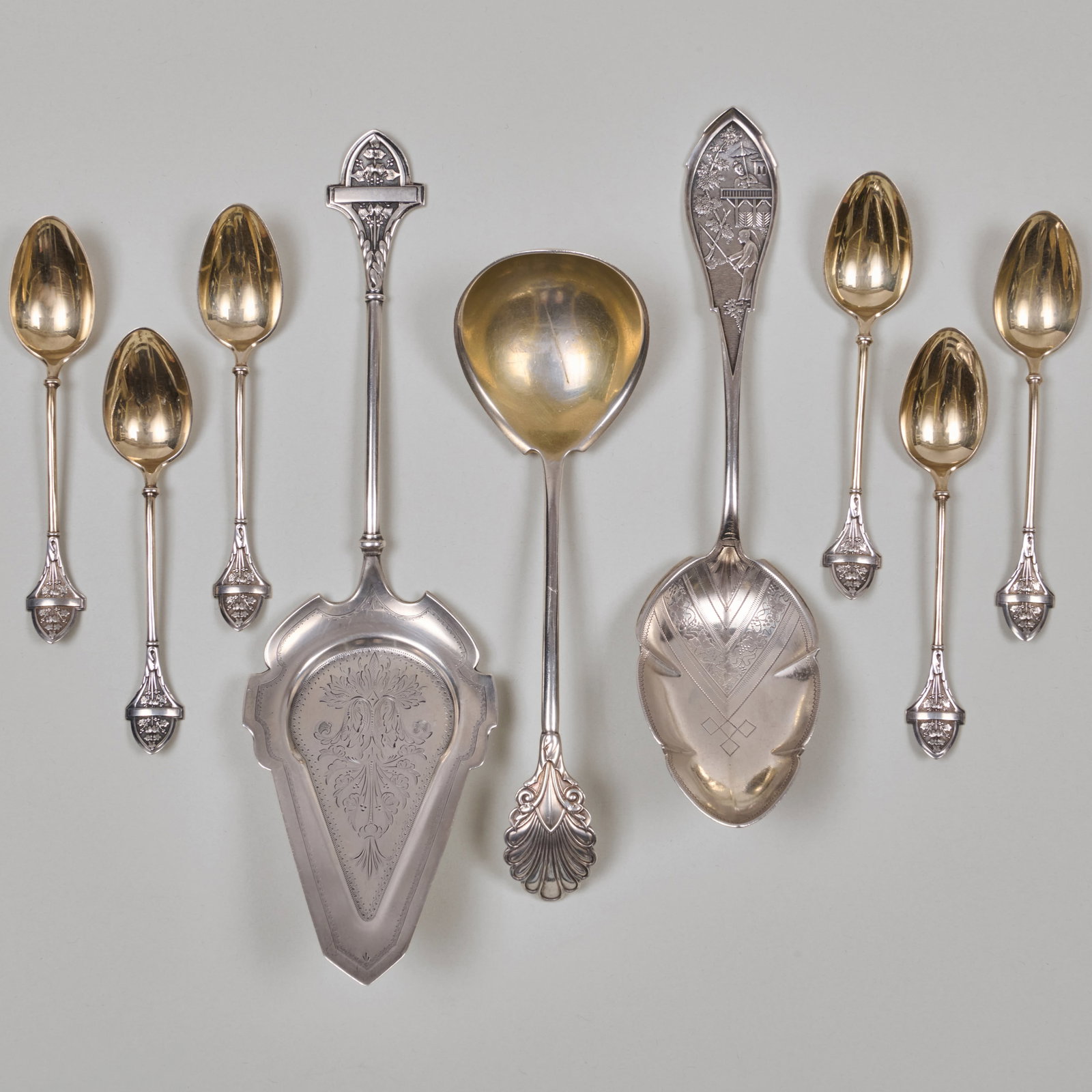 Group of American Silver Flatware (1 of 11)