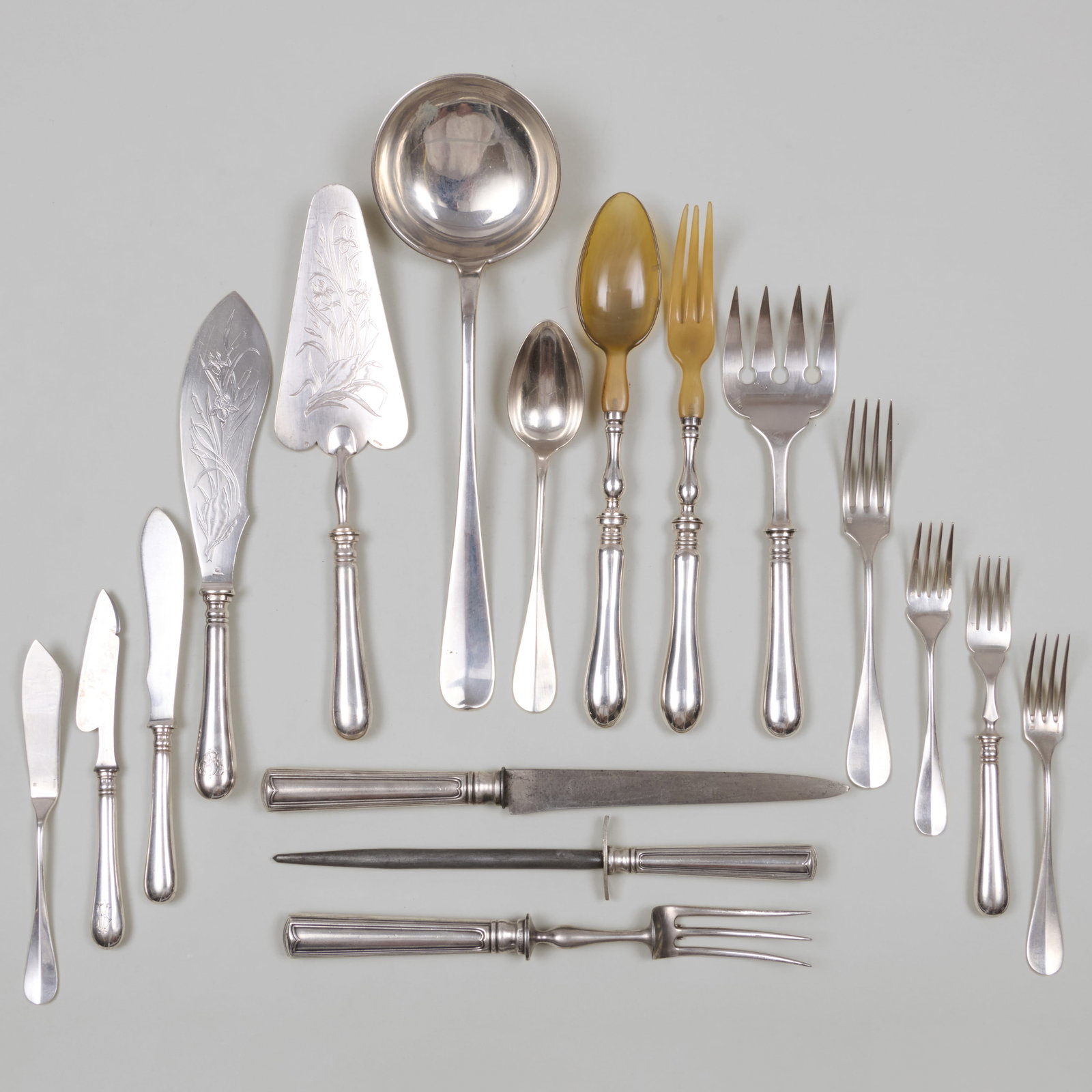 Assembled Christofle Silver Plate Flatware Service (1 of 20)