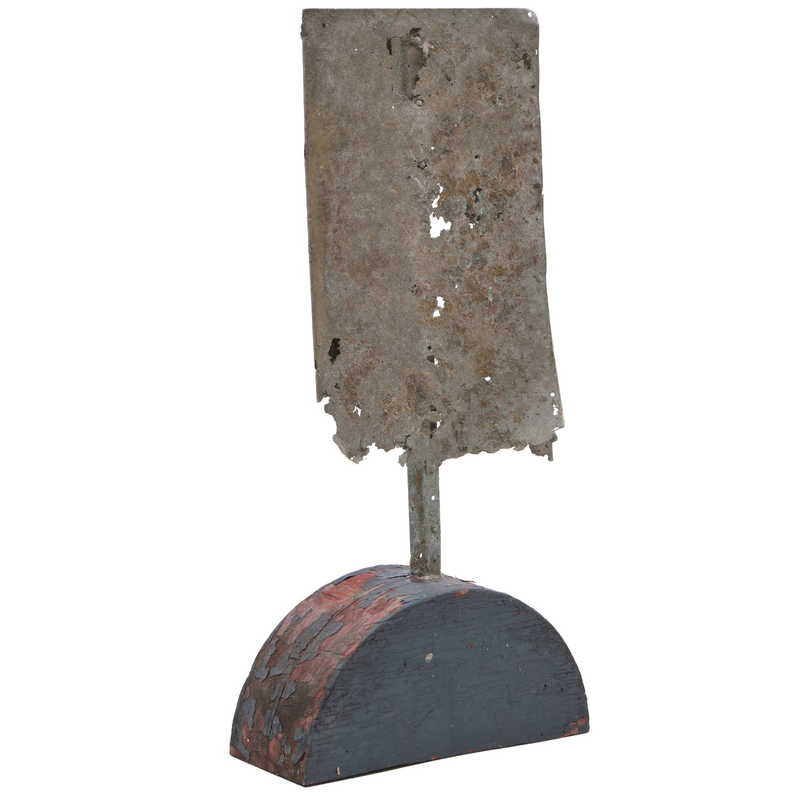 Ivan Chermayeff (1932-2017): Tin Man: Ivan Chermayeff (1932-2017): Tin Man Metal construction on found wood, unmarked. 24 1/2 in. (height). By descent in the family of the artist.
