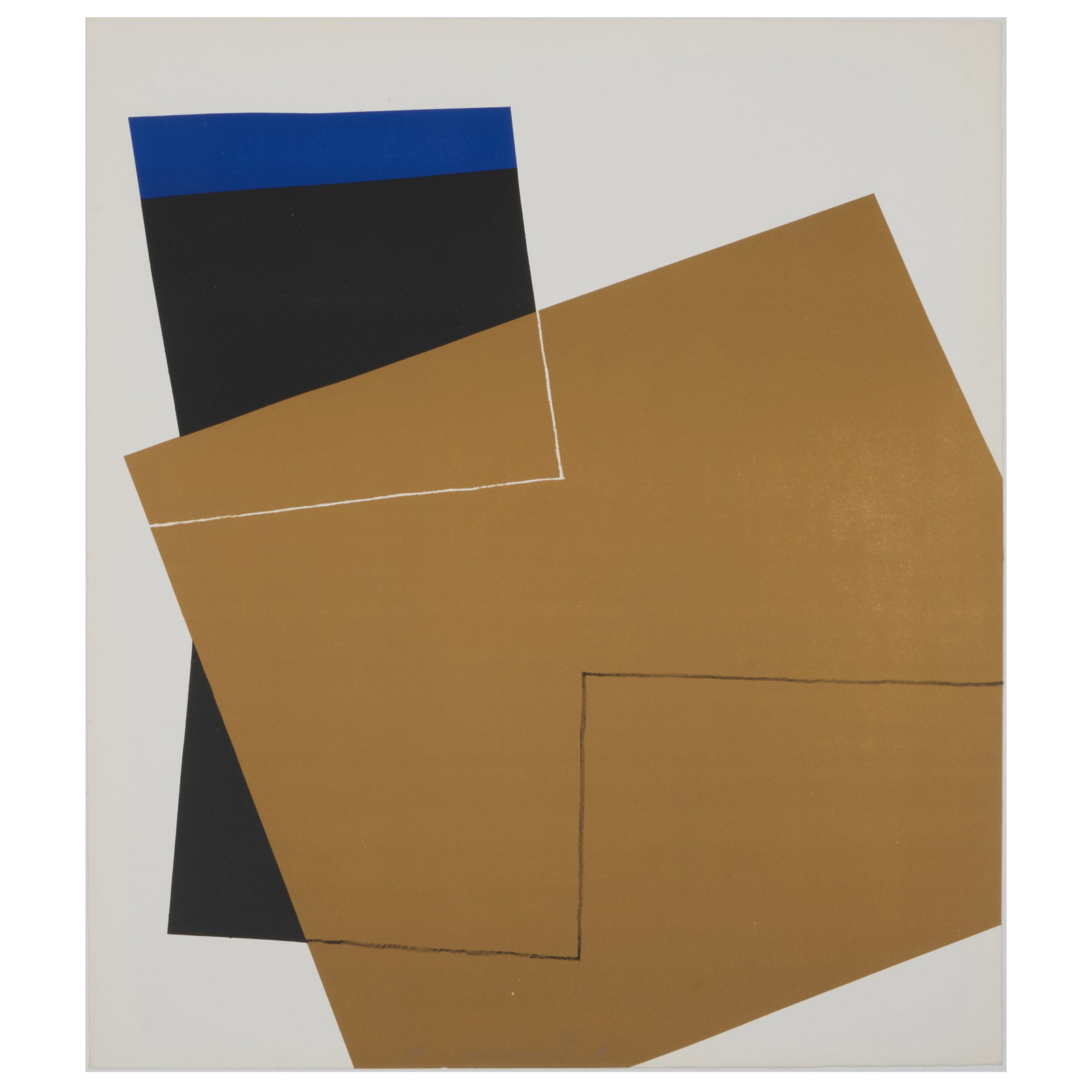 Ivan Chermayeff (1932-2017): Untitled: Ivan Chermayeff (1932-2017): Untitled Screenprint in colors on wove paper, 1970, signed, dated and inscribed 'AP' in pencil. 29 5/8 x 29 1/2 in. (sheet), unframed. By descent in the family of the arti