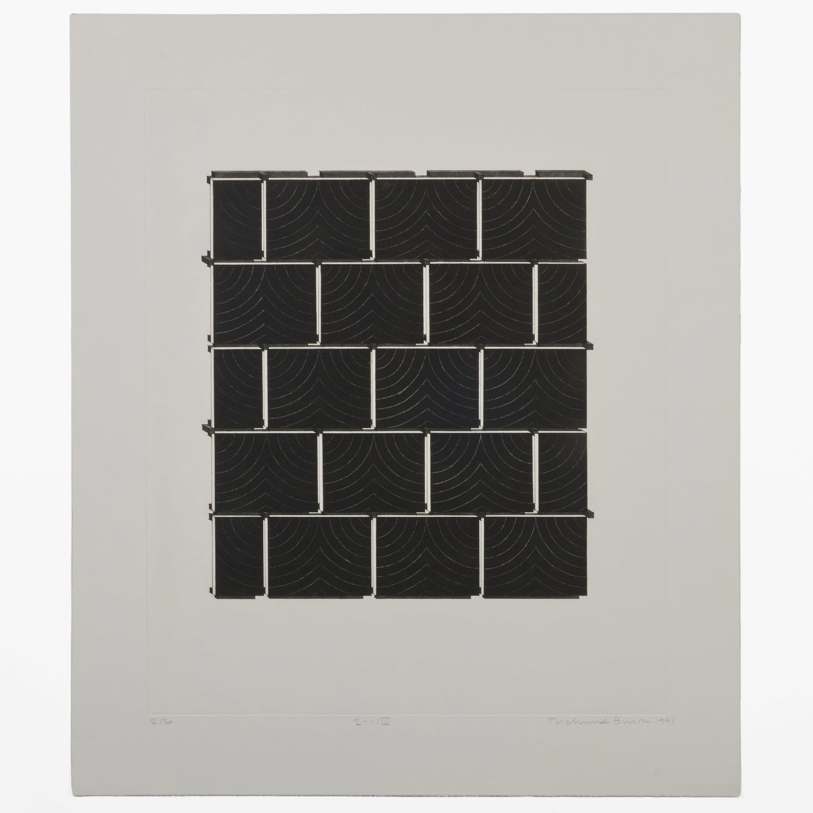 Richmond Burton (b. 1960): Thought Plane Assembly 1 - (i/III); Thought Plane Assembly 2 - (i/III); (1 of 19)