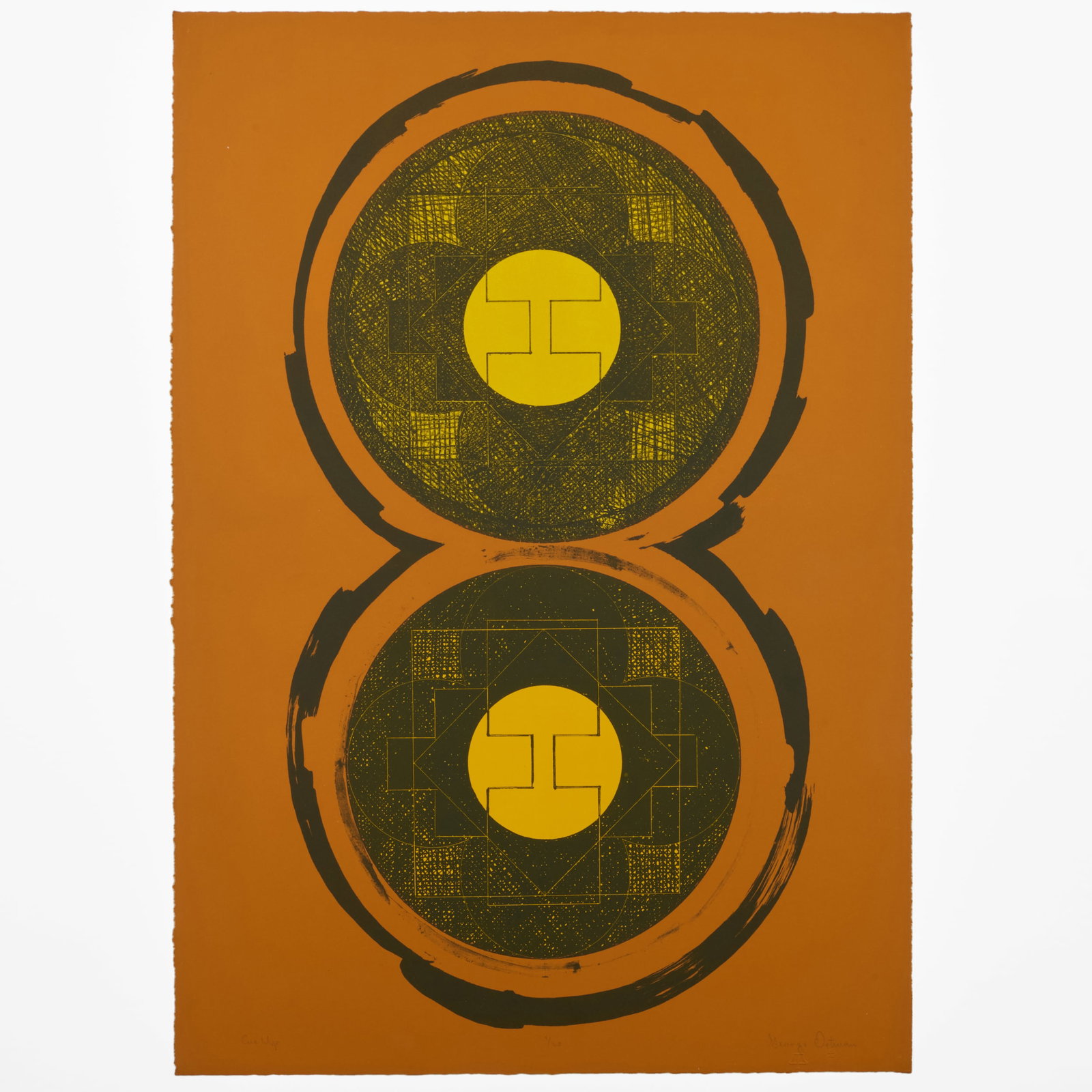 George Ortman (1926-2015): Cue Up (1 of 16)