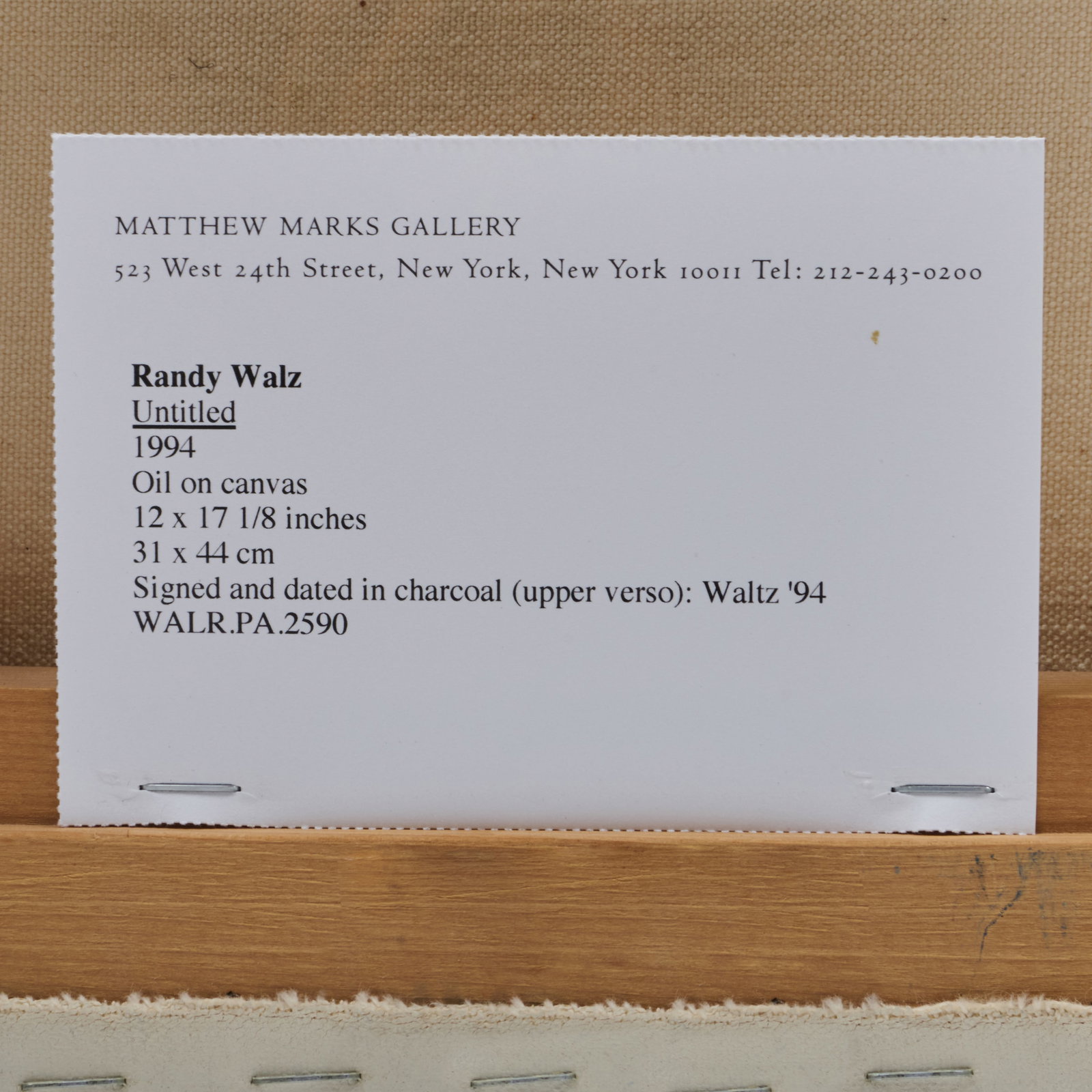 Randy Walz: Untitled - 4