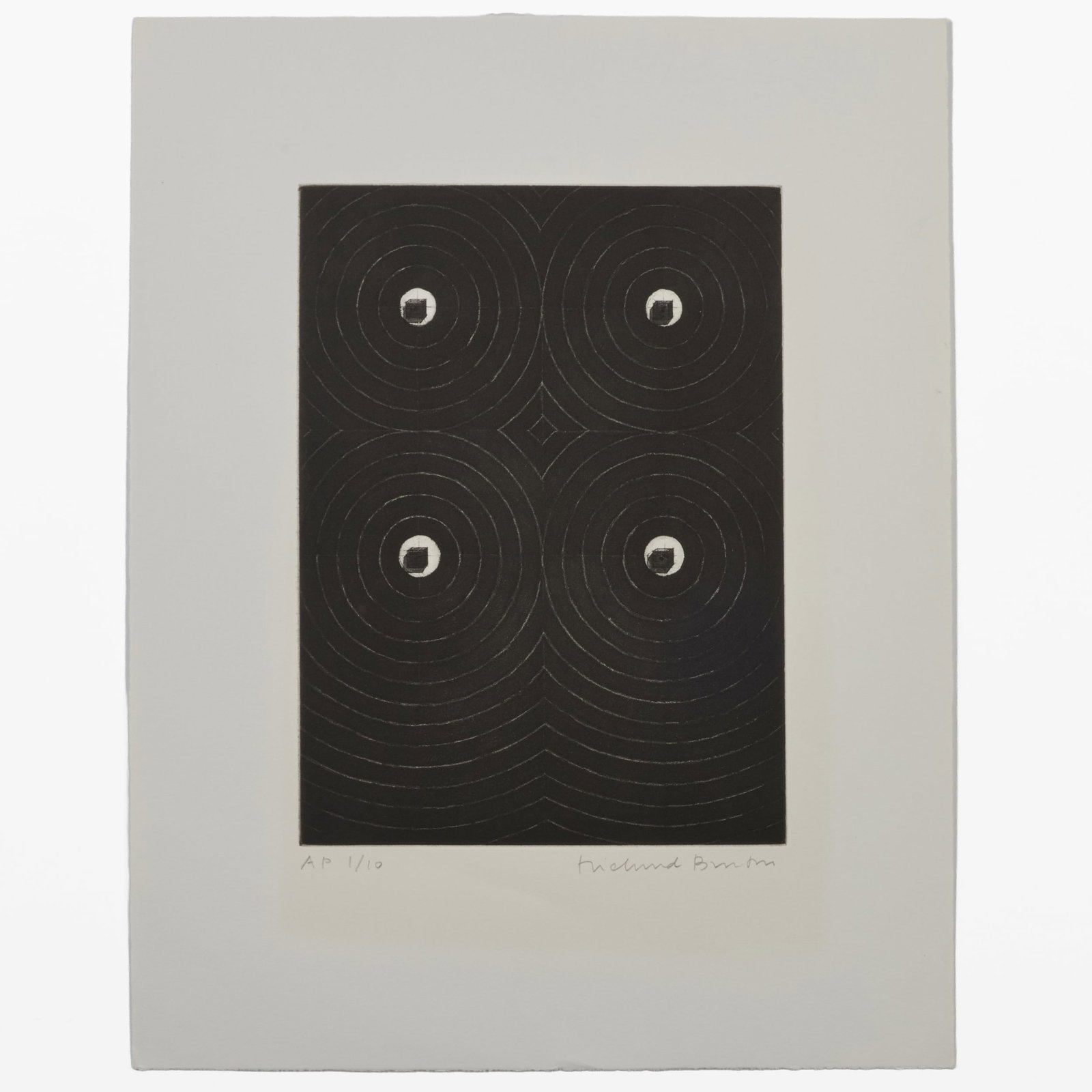 Richmond Burton (b. 1960): Four Corners; and Threshold (1 of 6)