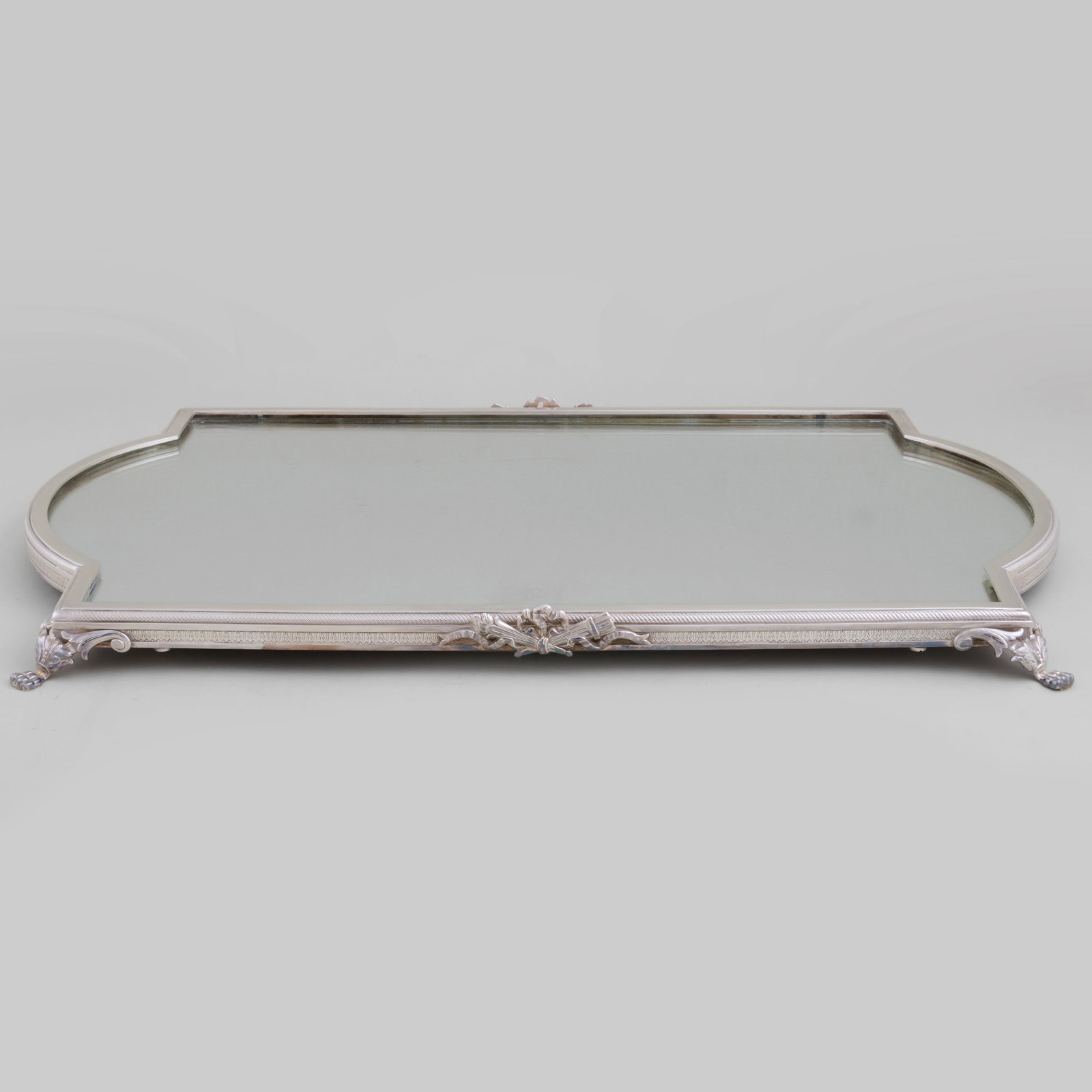 Silver Plate and Mirror Surtout de Table (1 of 11)