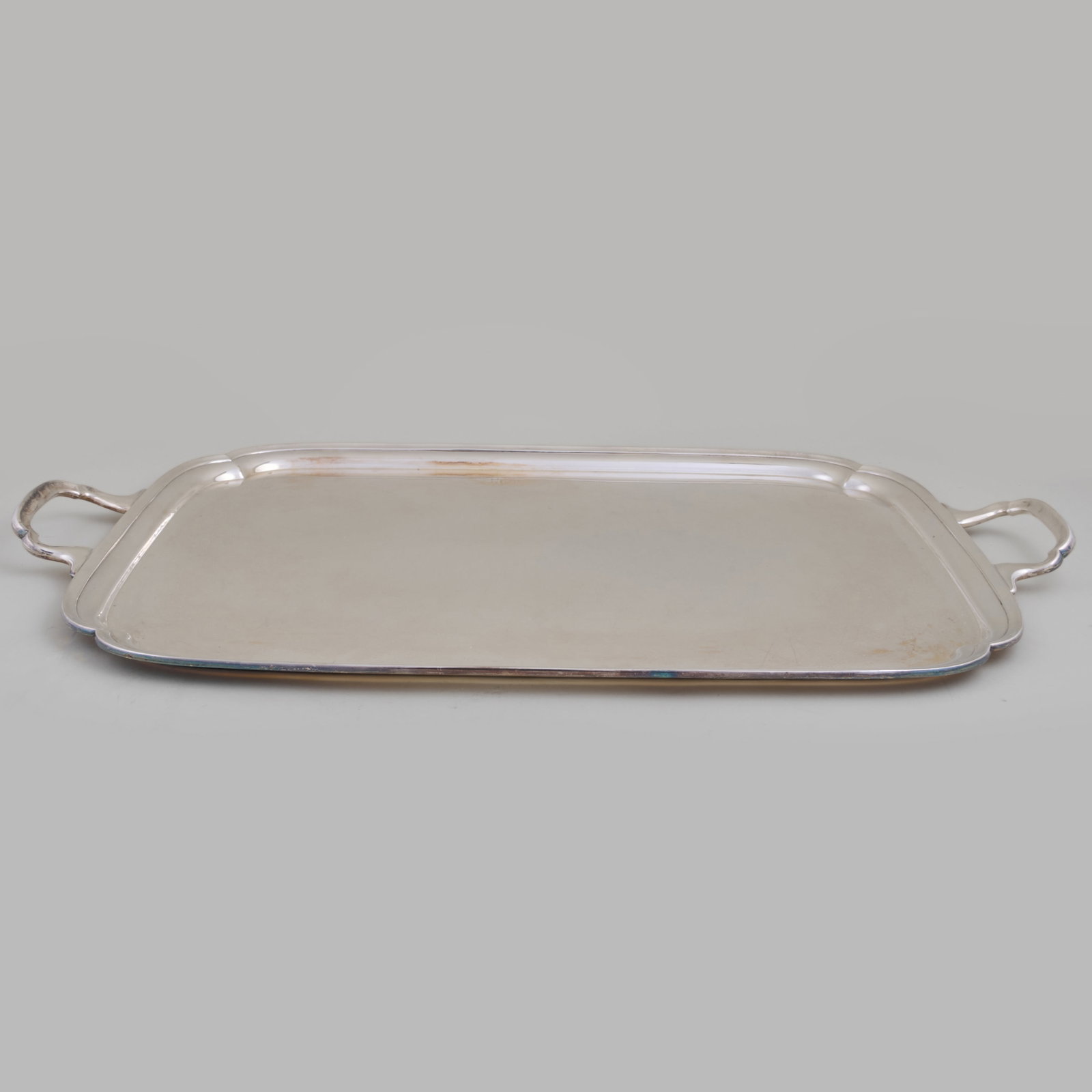Silver Plate Two Handle Tray - 2