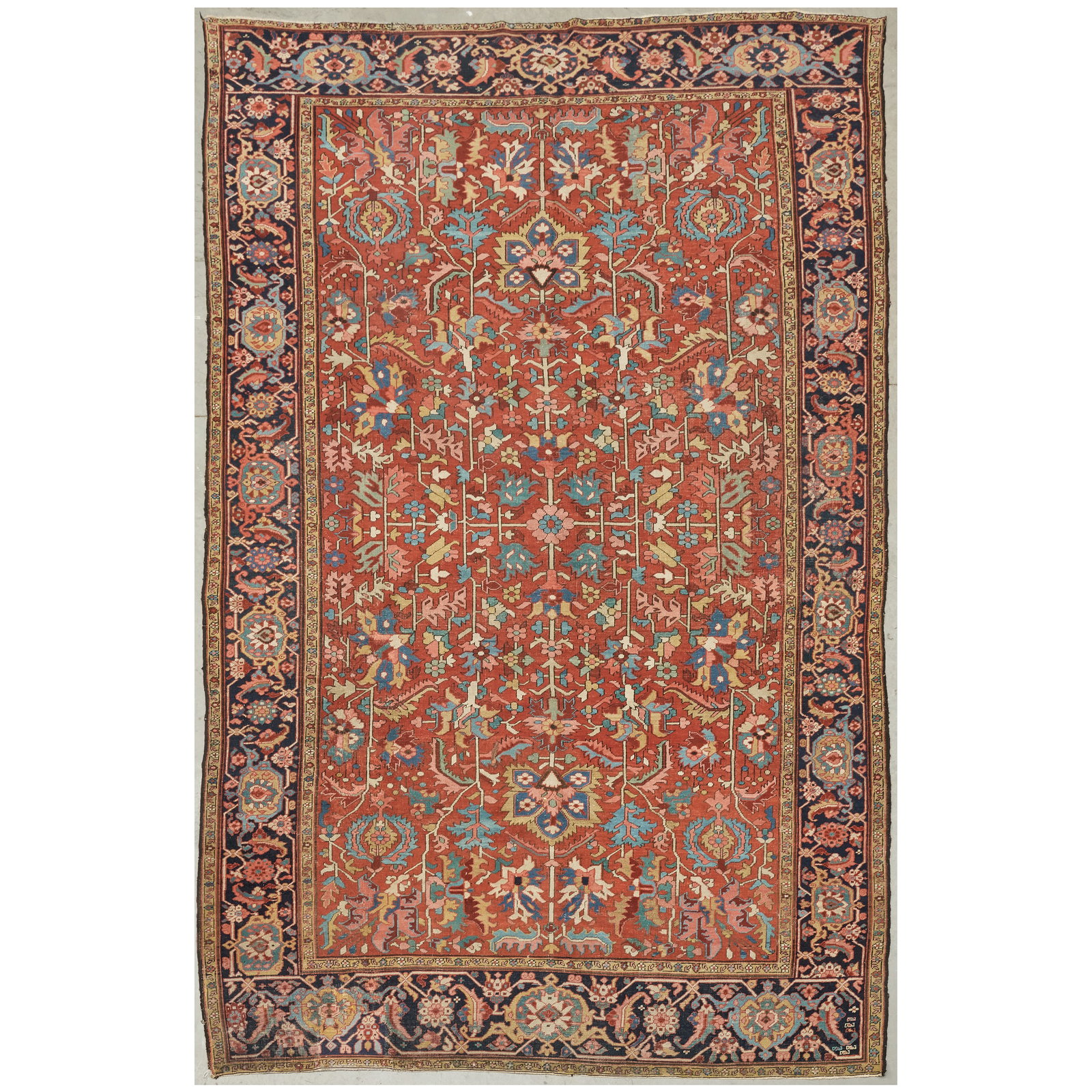 Heriz Carpet, Northwest Persia: Approximately 13 ft. 2 in. x 8 ft. 1 1/2 in.