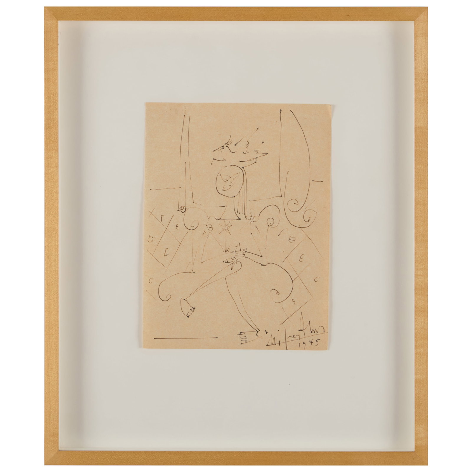 Wilfredo Lam (1902-1982): Untitled (1 of 3)