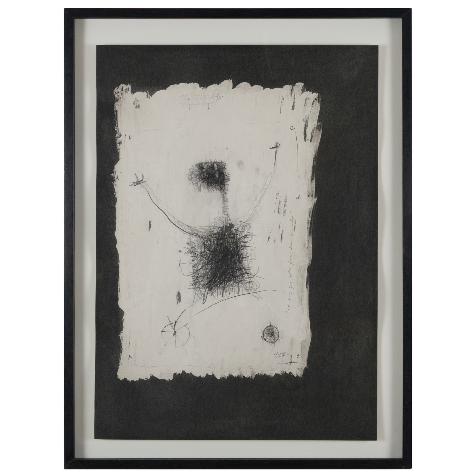 Roberto Diago (1920-1955): Untitled; and Untitled: Roberto Diago (1920-1955): Untitled; and Untitled Two mixed media on paper, both signed 'Diago' lower right and variously inscribed. Both 27 1/2 x 19 1/2 in., 32 x 24 in. (frame). Collection of Perciv