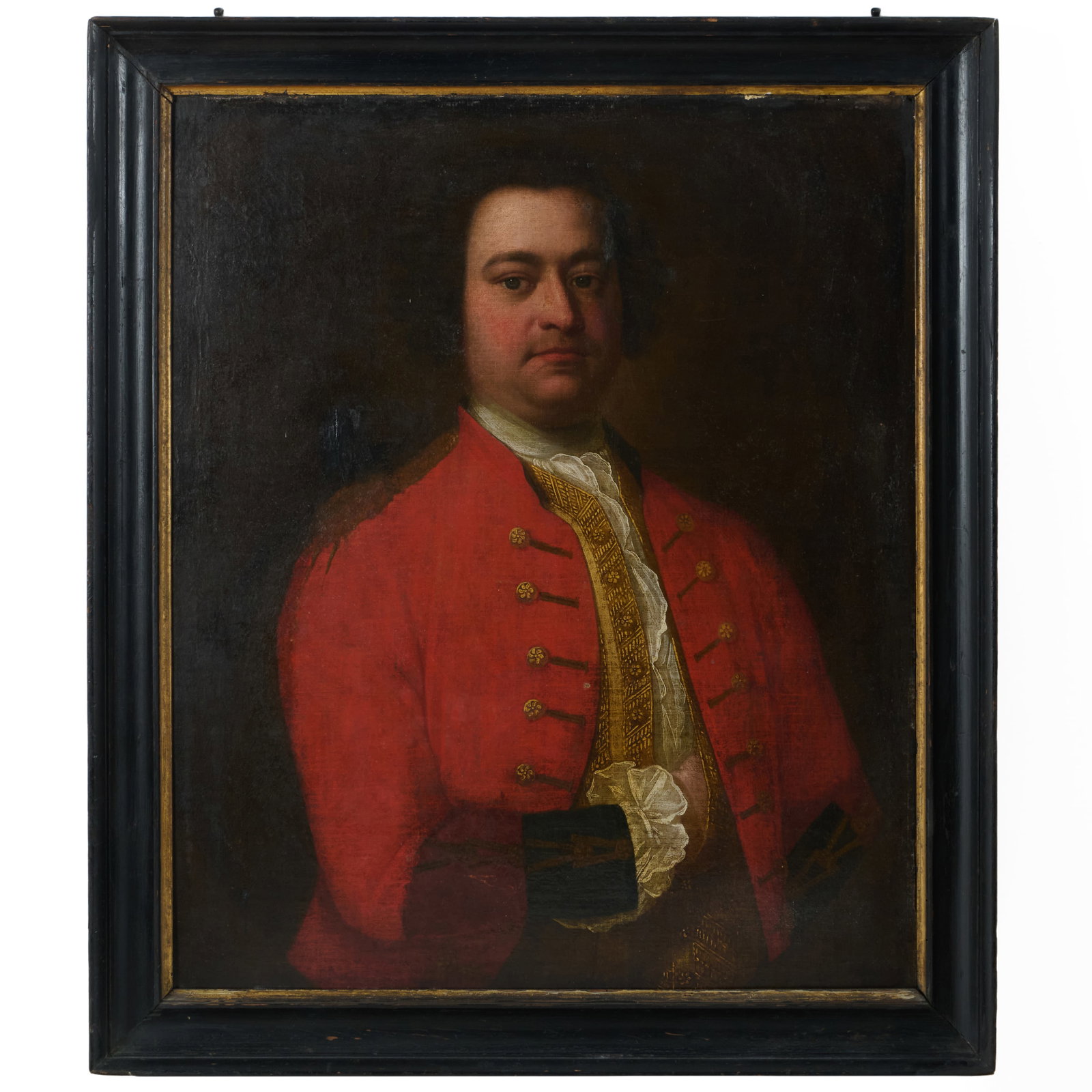 English School: Portrait of a Military Man (1 of 2)