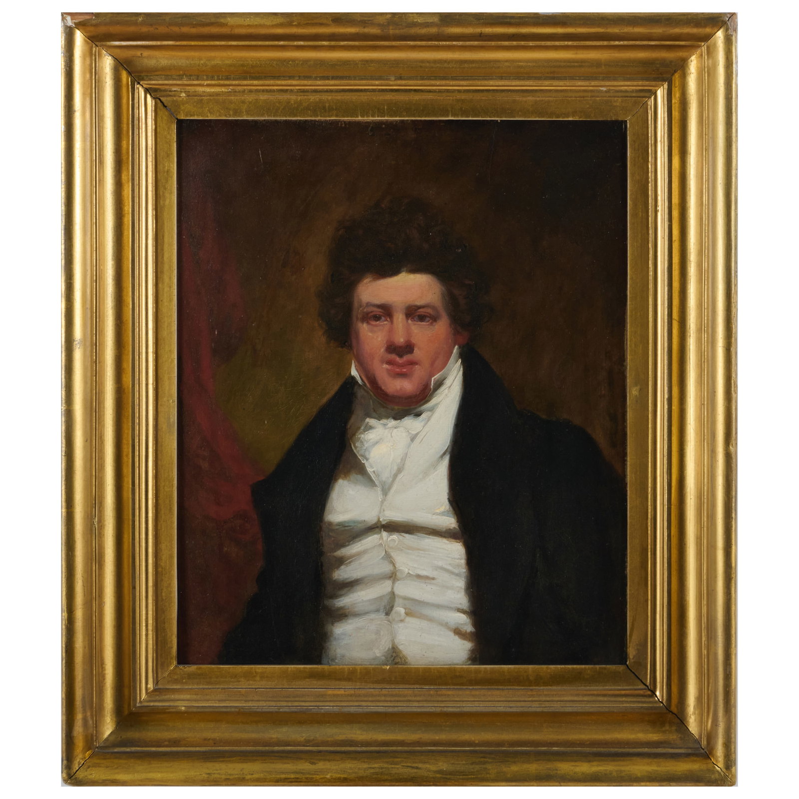 English School: Portrait of a Gentleman (1 of 3)