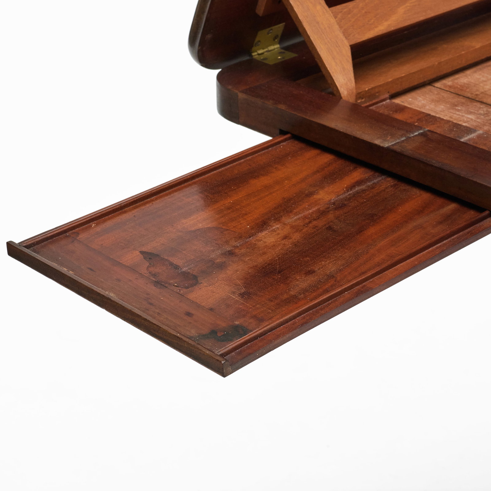 Regency Mahogany Retractable Reading Table - 4