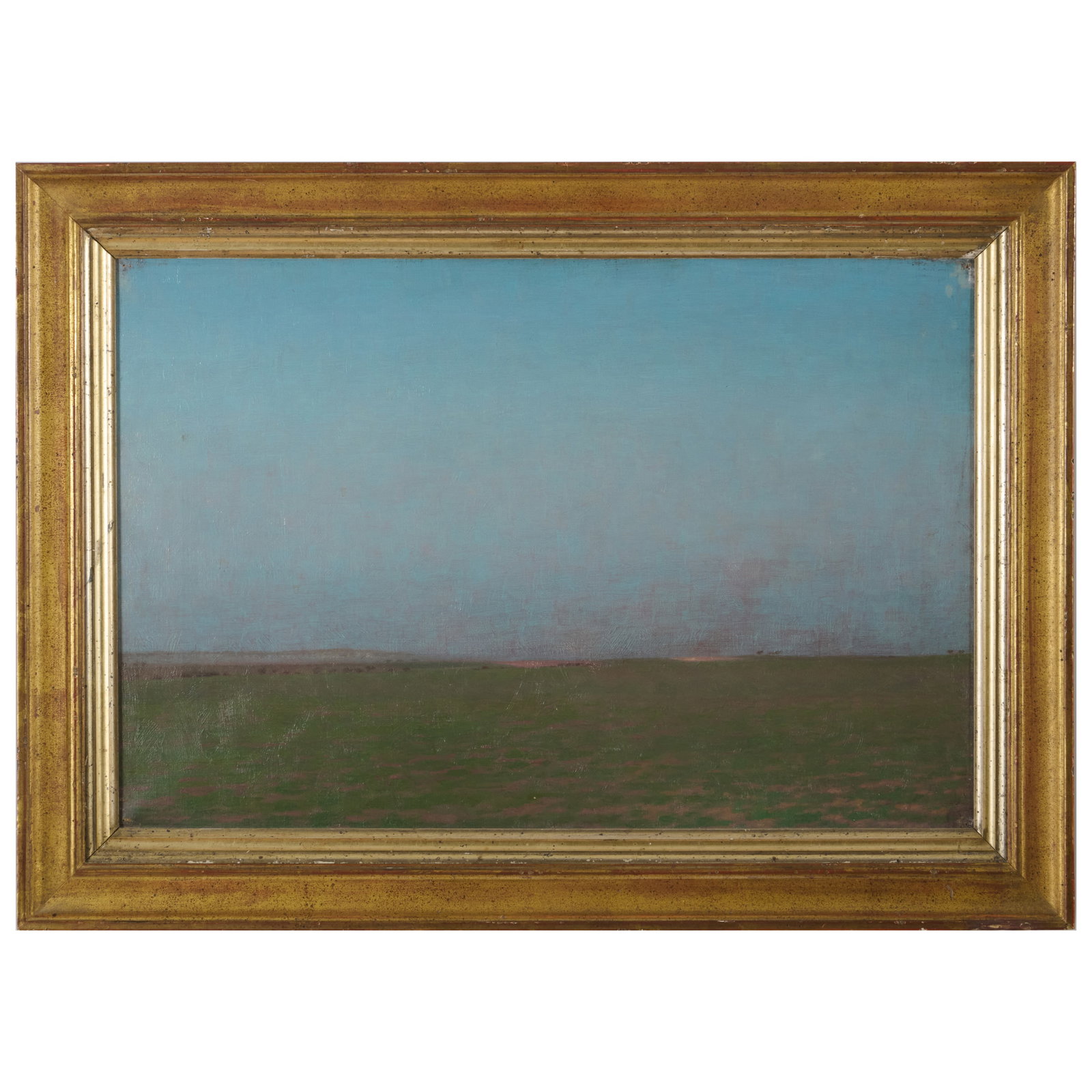 20th Century School: Landscape: Oil on canvas, unsigned, with the L. Cornelissen & So., London inkstamp on the reverse. 16 x 24 in., 21 x 29 in. (frame).