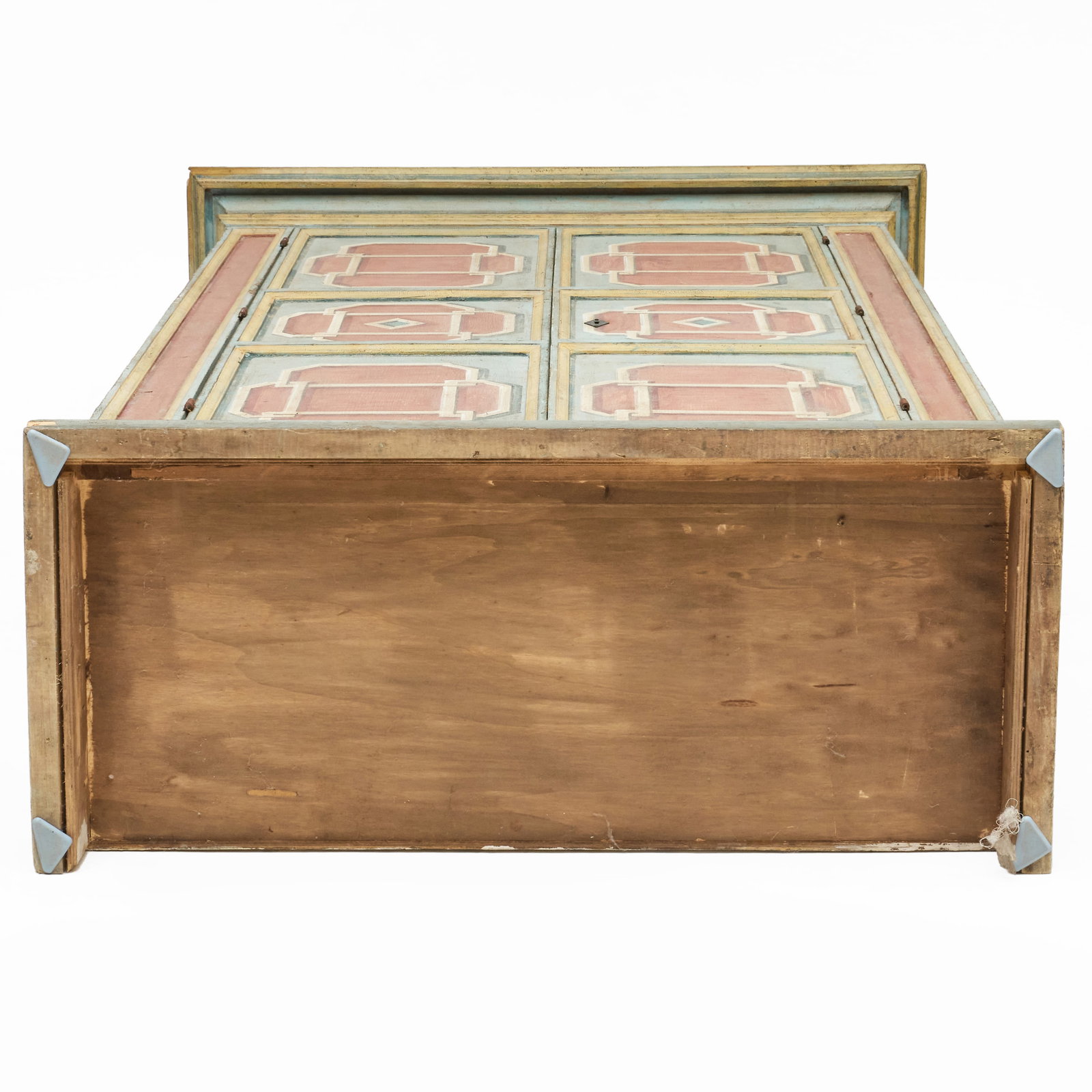 Modern Polychrome Painted Armoire - 9