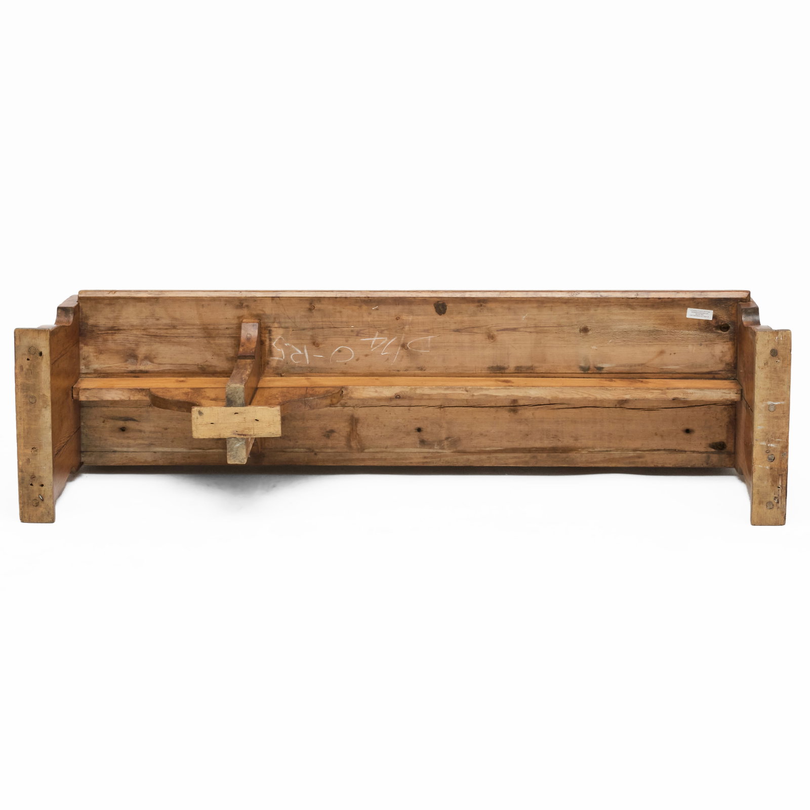 Rustic Pine Hall Bench - 7