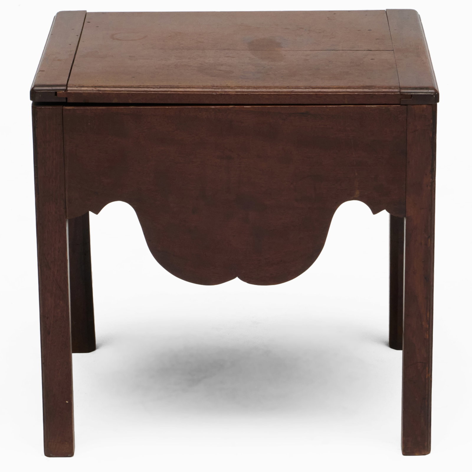 George III Mahogany Commode - 2