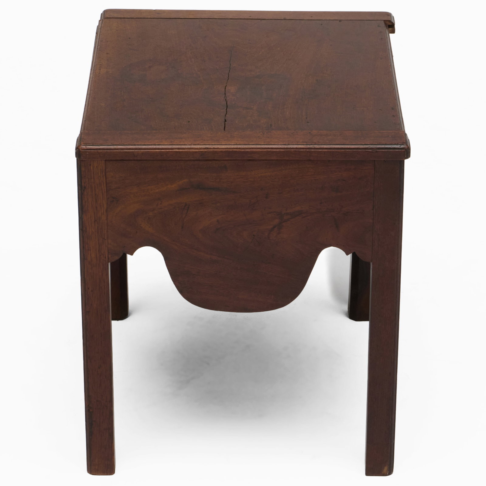 George III Mahogany Commode - 5