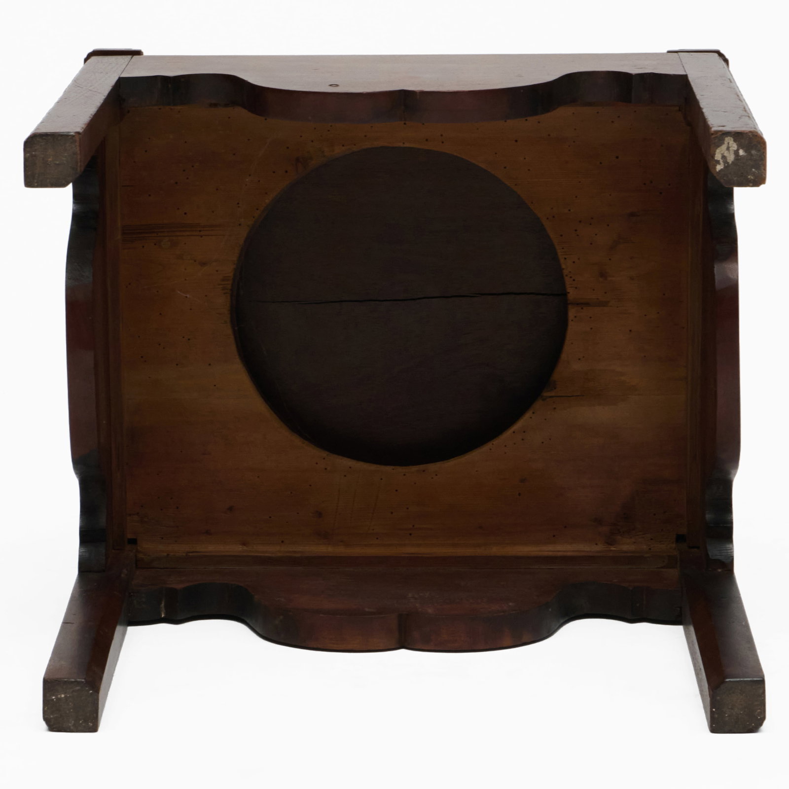 George III Mahogany Commode - 9