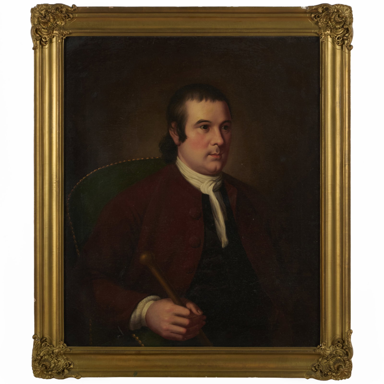 American School: Portrait of a Man with a Cane (1 of 3)