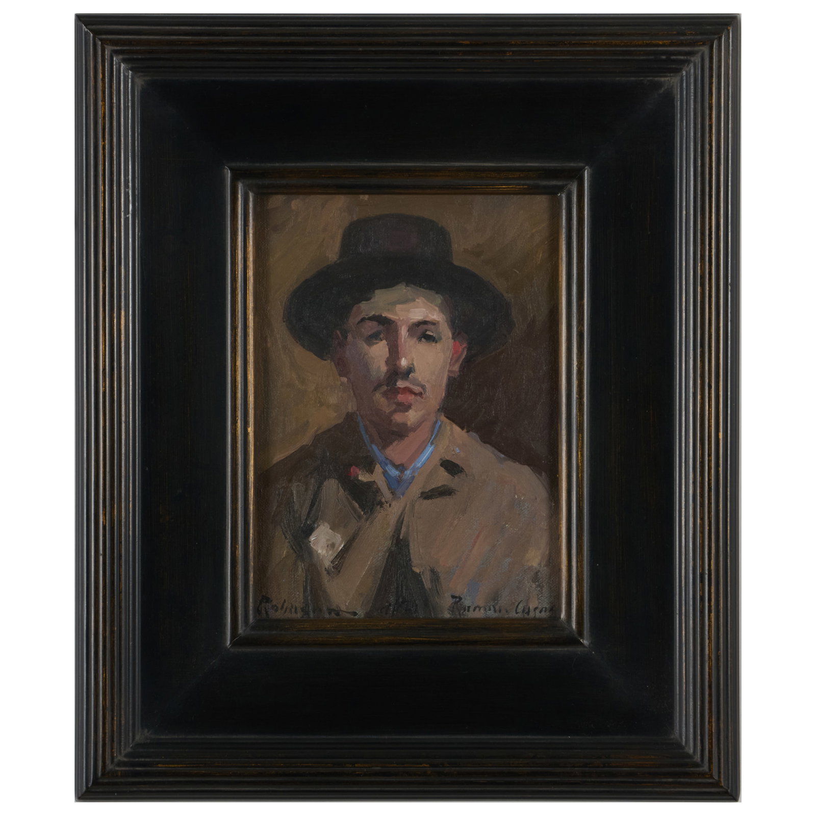 Sam Robinson, After Ramon Casas (b. 1954): Self-Portrait (1 of 4)