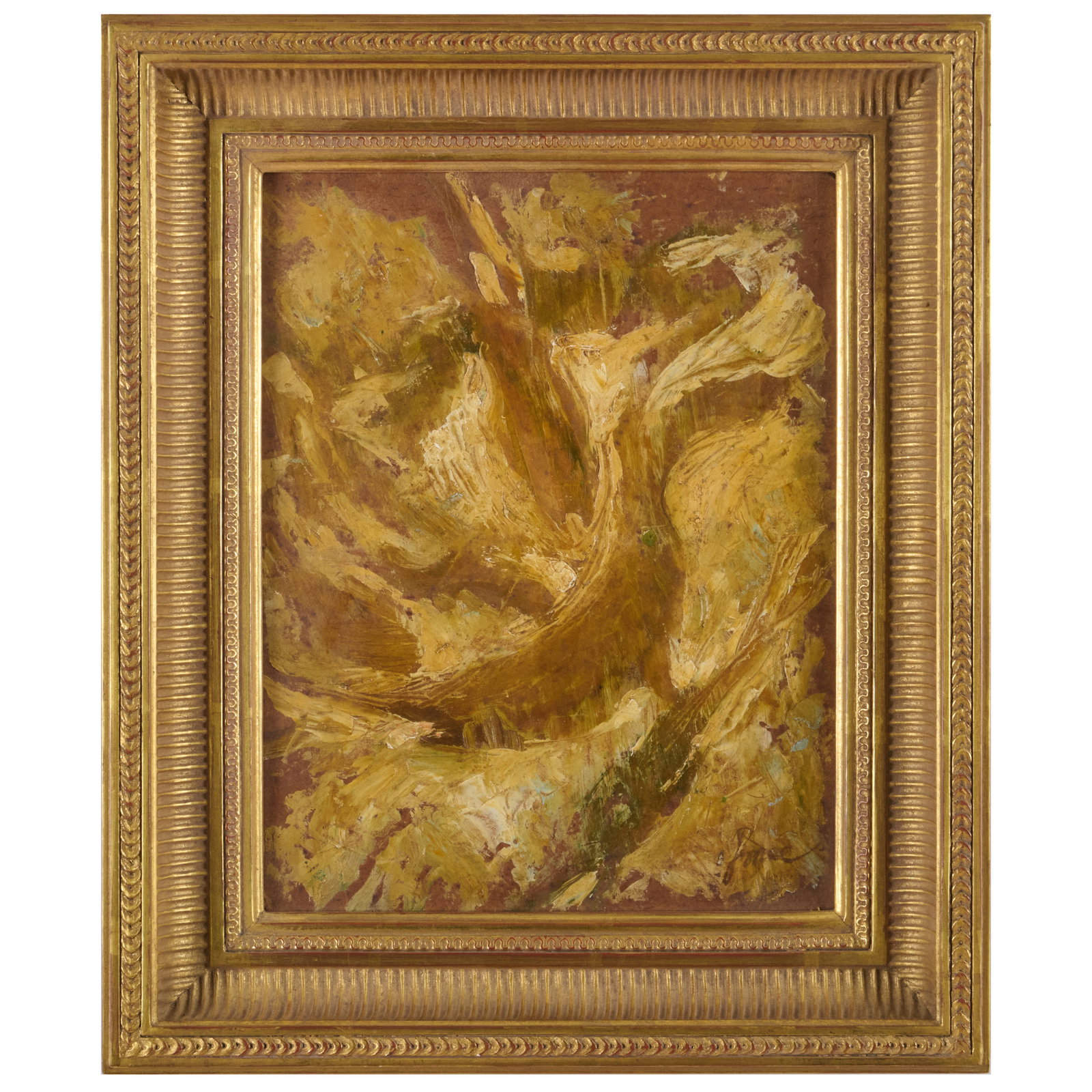 Fidelio Ponce de Leon (1895-1949): Untitled: Oil on board, signed 'Ponce' lower right. 10 1/2 x 8 in., 14 3/4 x 12 1/4 in. (frame).