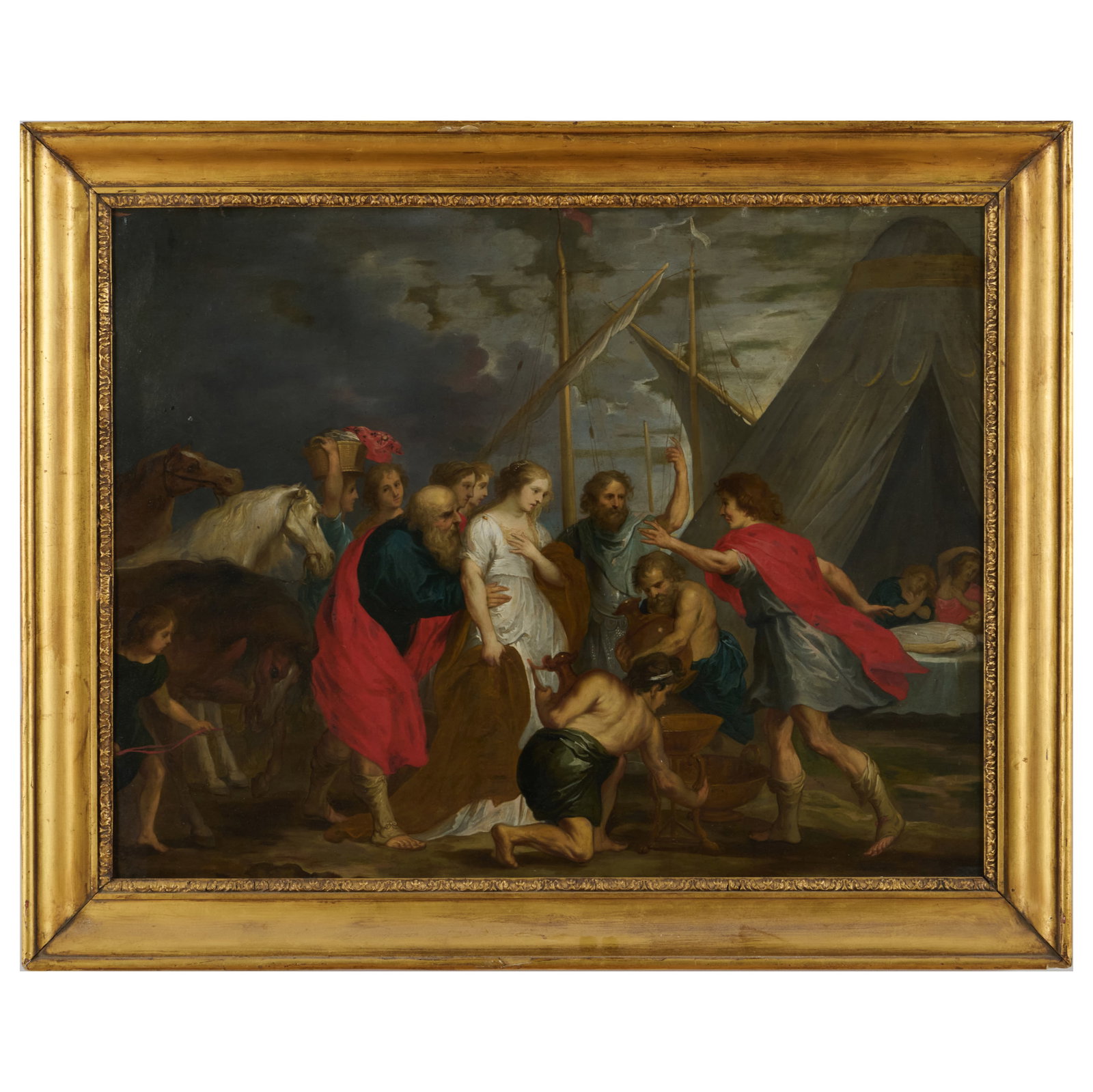 Italian School: Biblical Scene (1 of 3)