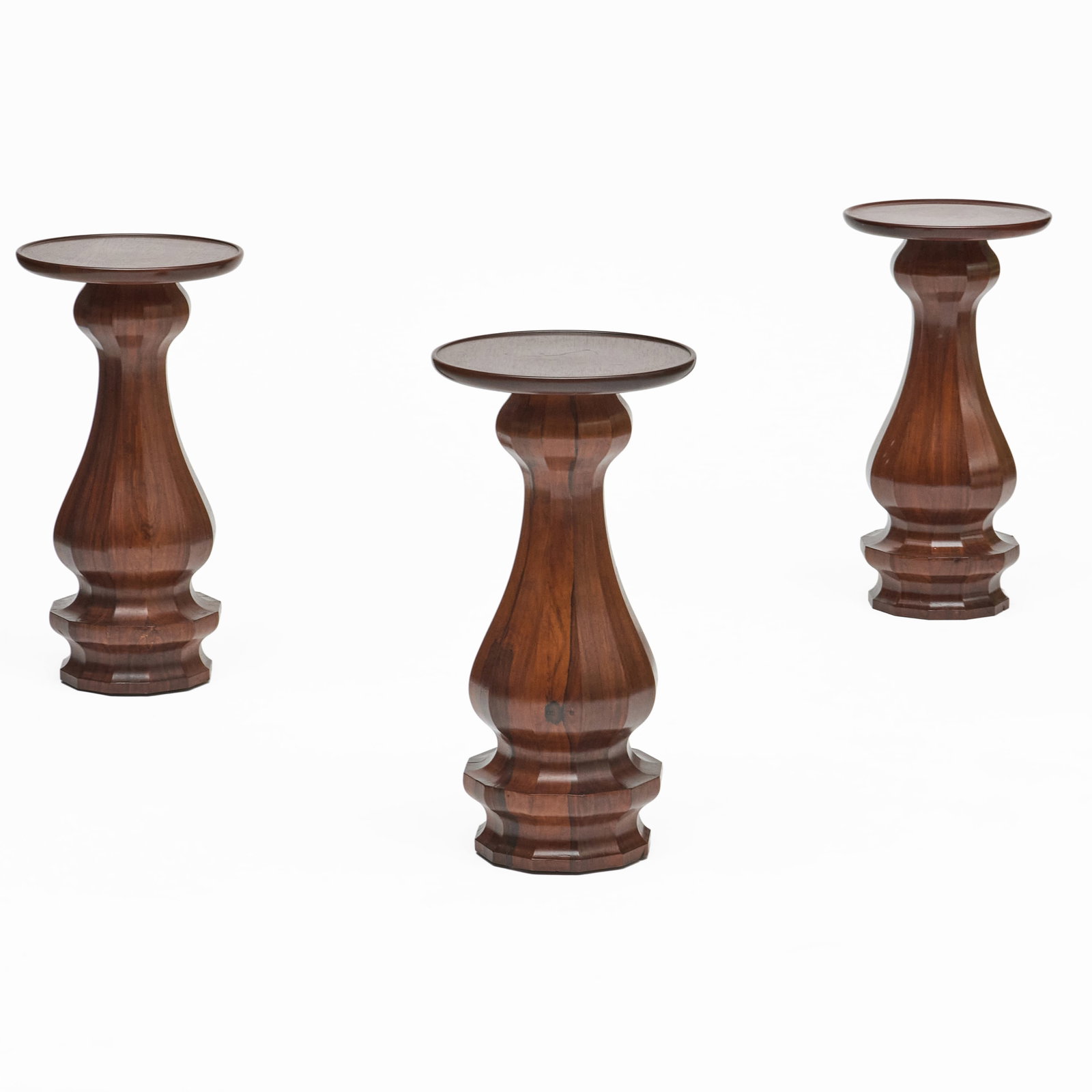 Three William IV Rosewood Drinks Tables (1 of 8)
