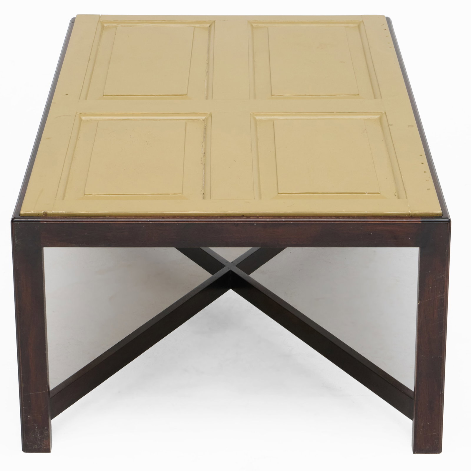 Painted Panel and Mahogany Low Table - 3