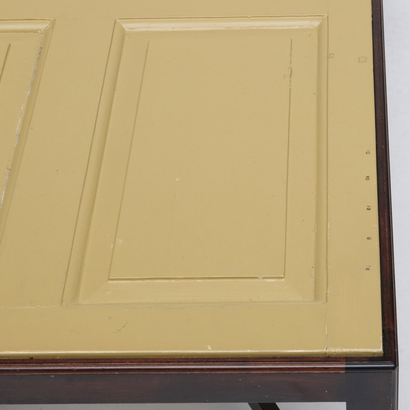 Painted Panel and Mahogany Low Table - 4
