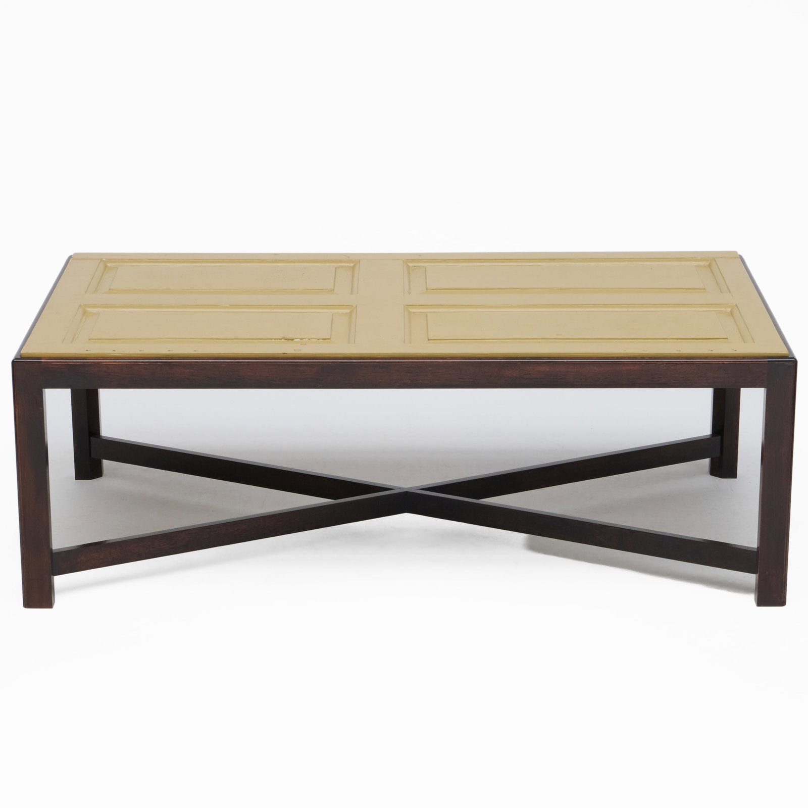 Painted Panel and Mahogany Low Table - 5