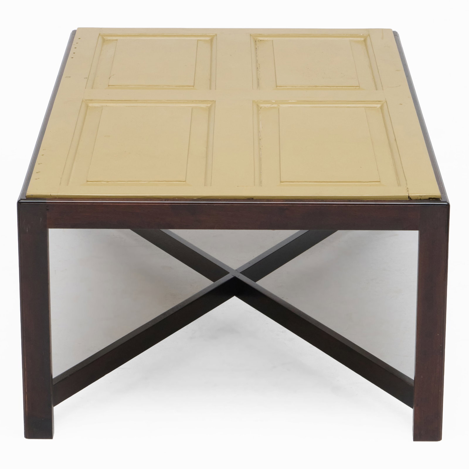 Painted Panel and Mahogany Low Table - 6