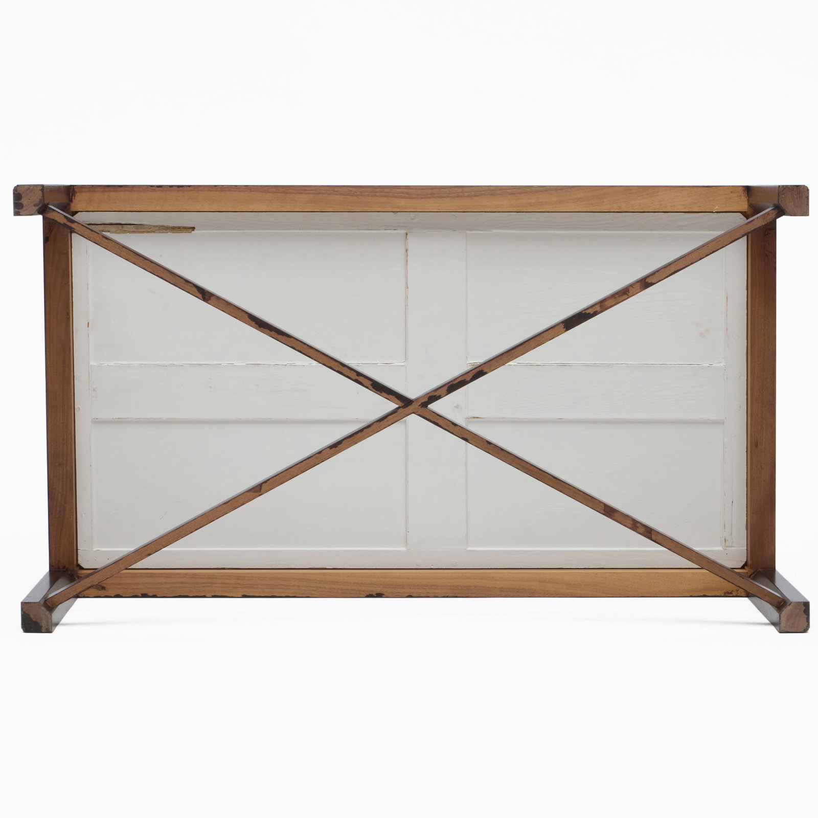 Painted Panel and Mahogany Low Table - 9