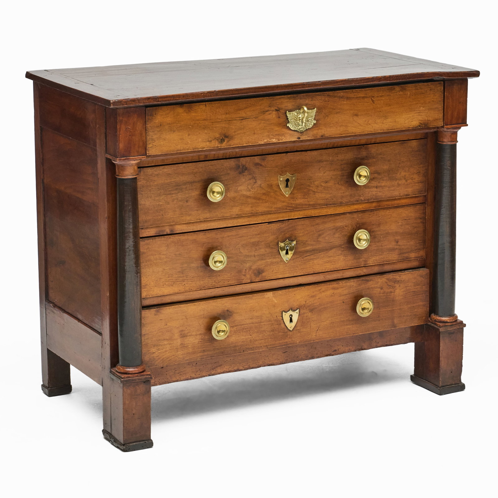 Louis Philippe Mahogany and Ebonized Commode (1 of 8)