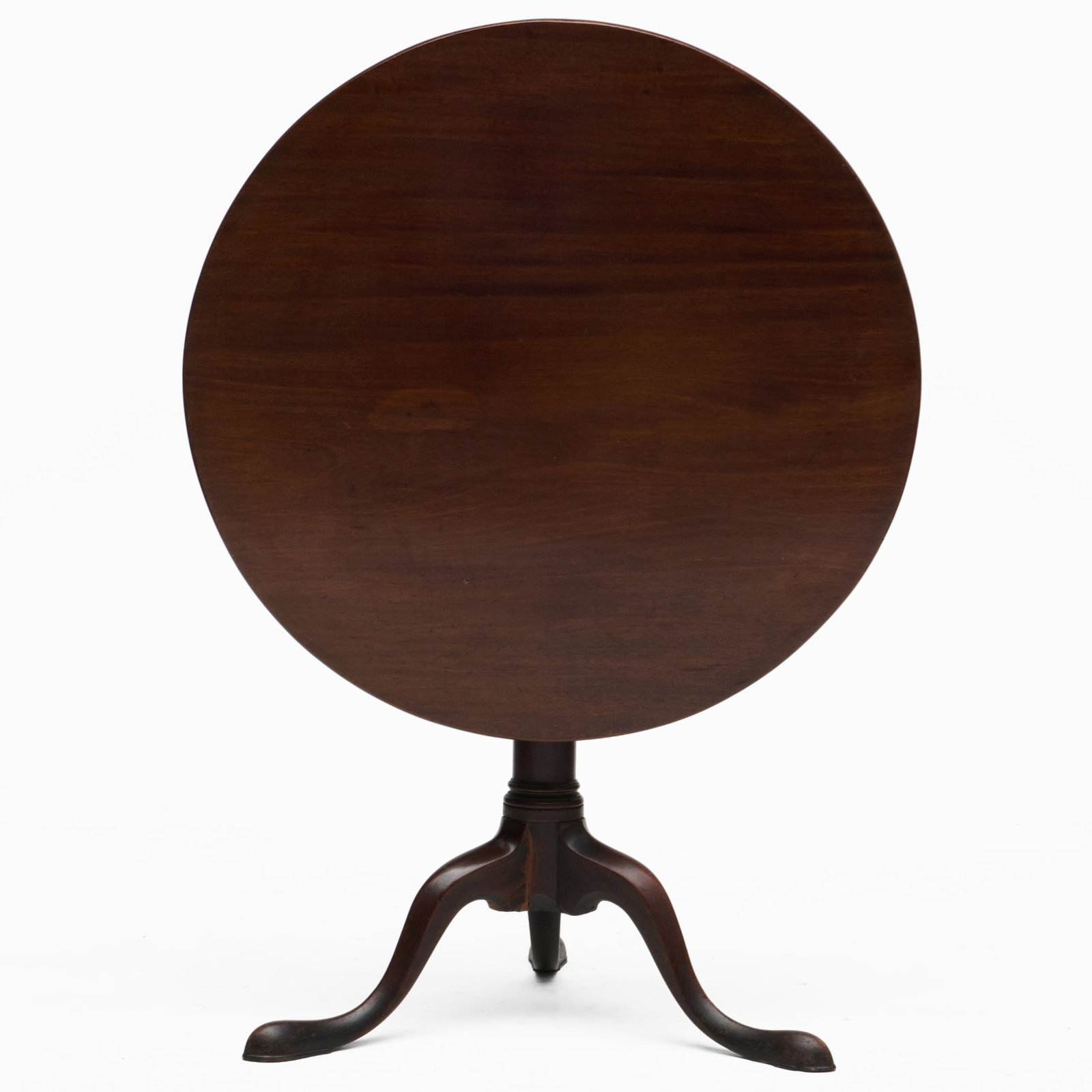 George III Mahogany Tilt-Top Tea Table (1 of 7)