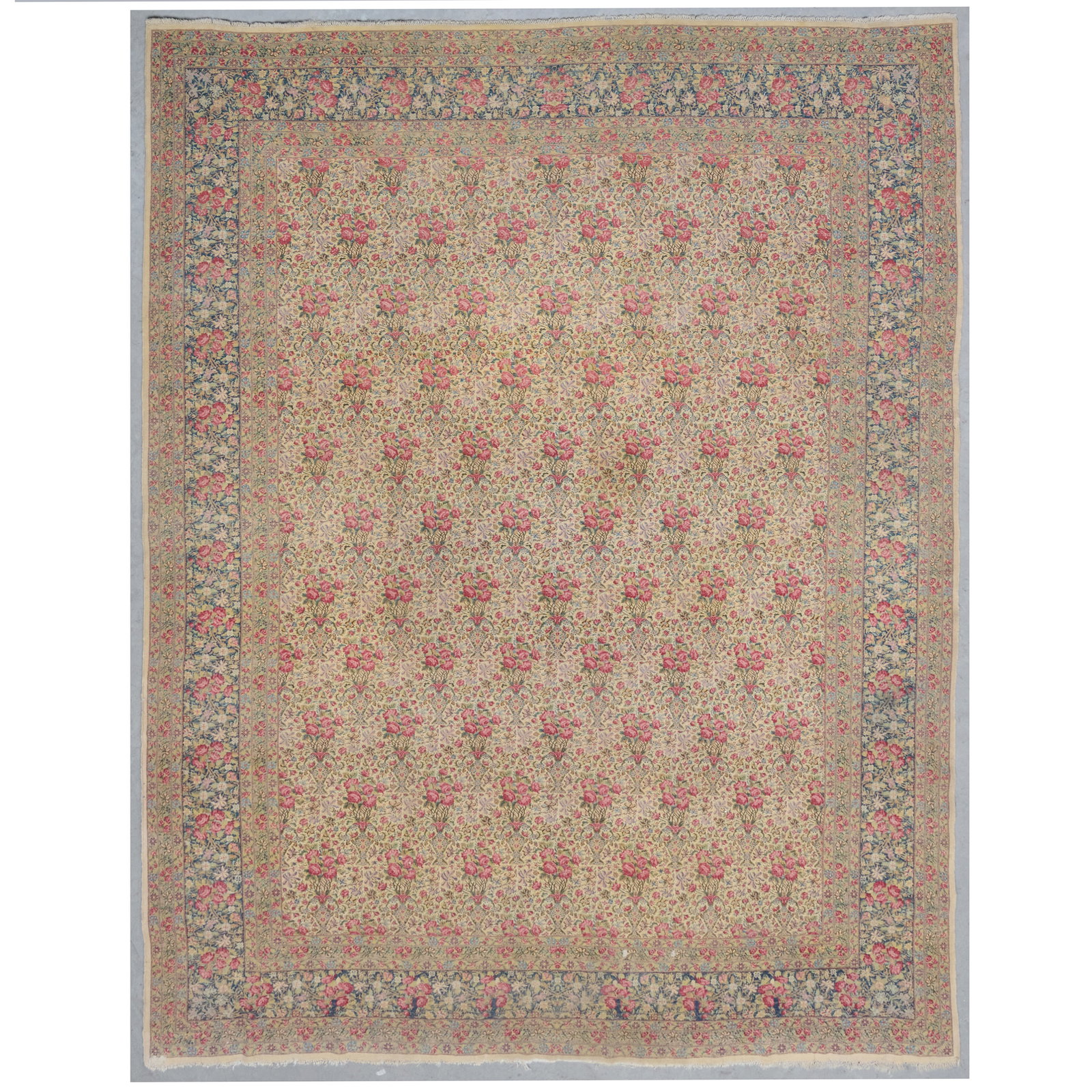 Persian Kirman Carpet - 7