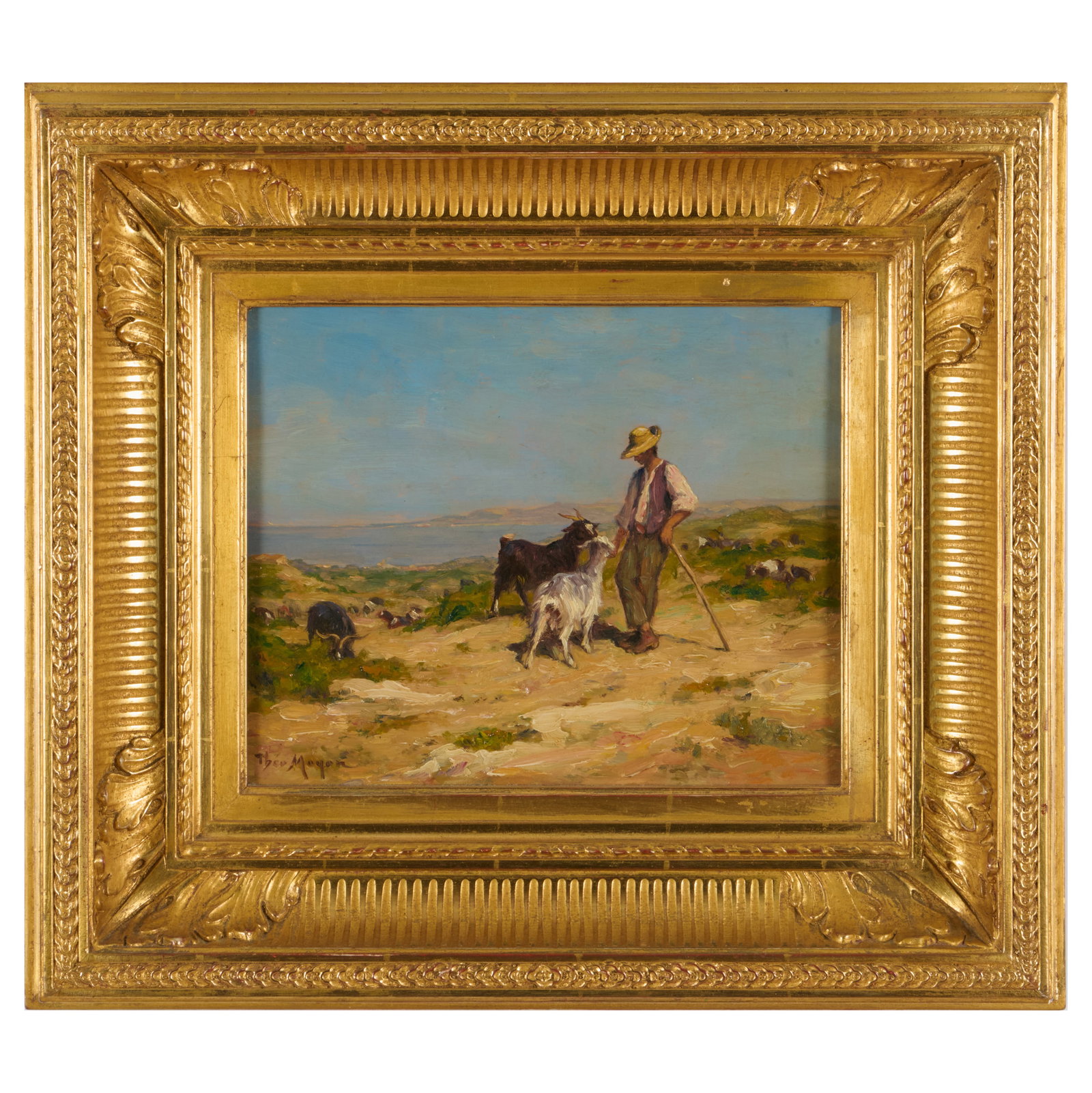 Theophile Henri Mayan (1860-1937): Dans les collines de Provence (1 of 5)
