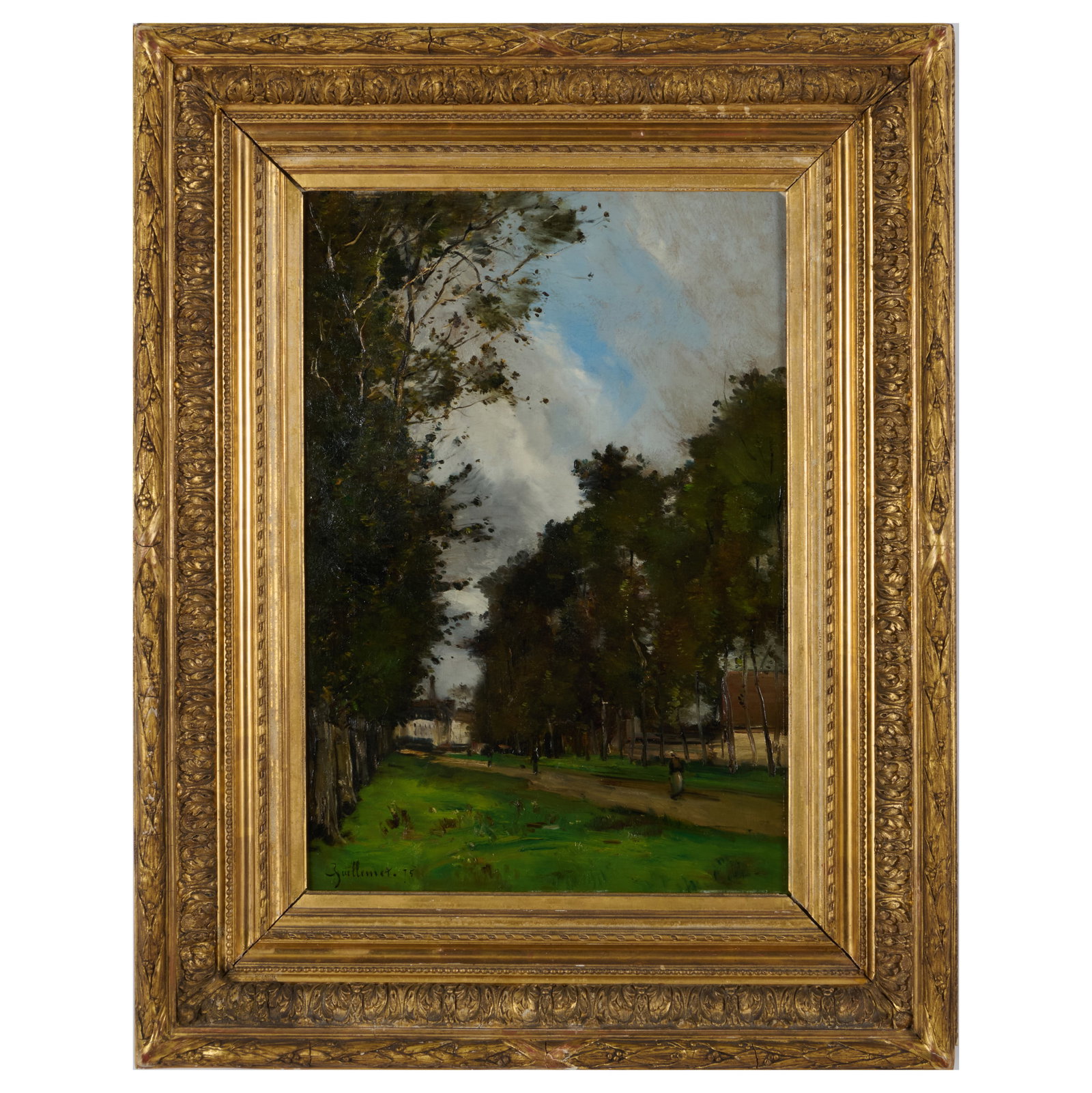 Jean Baptiste Antoine Guillemet (1841-1918): The Grand Alley (1 of 4)